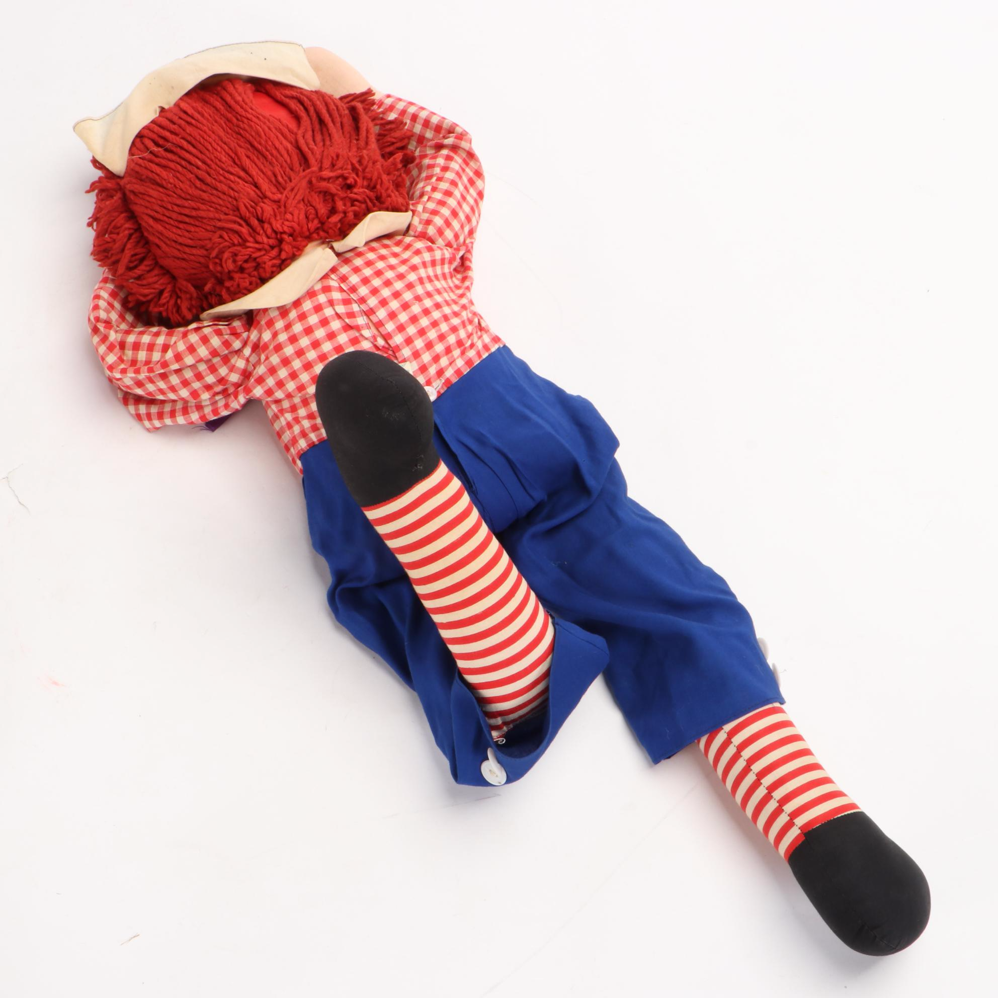 Knickerbocker and Other "Raggedy Ann and Raggedy Andy" Cloth Dolls