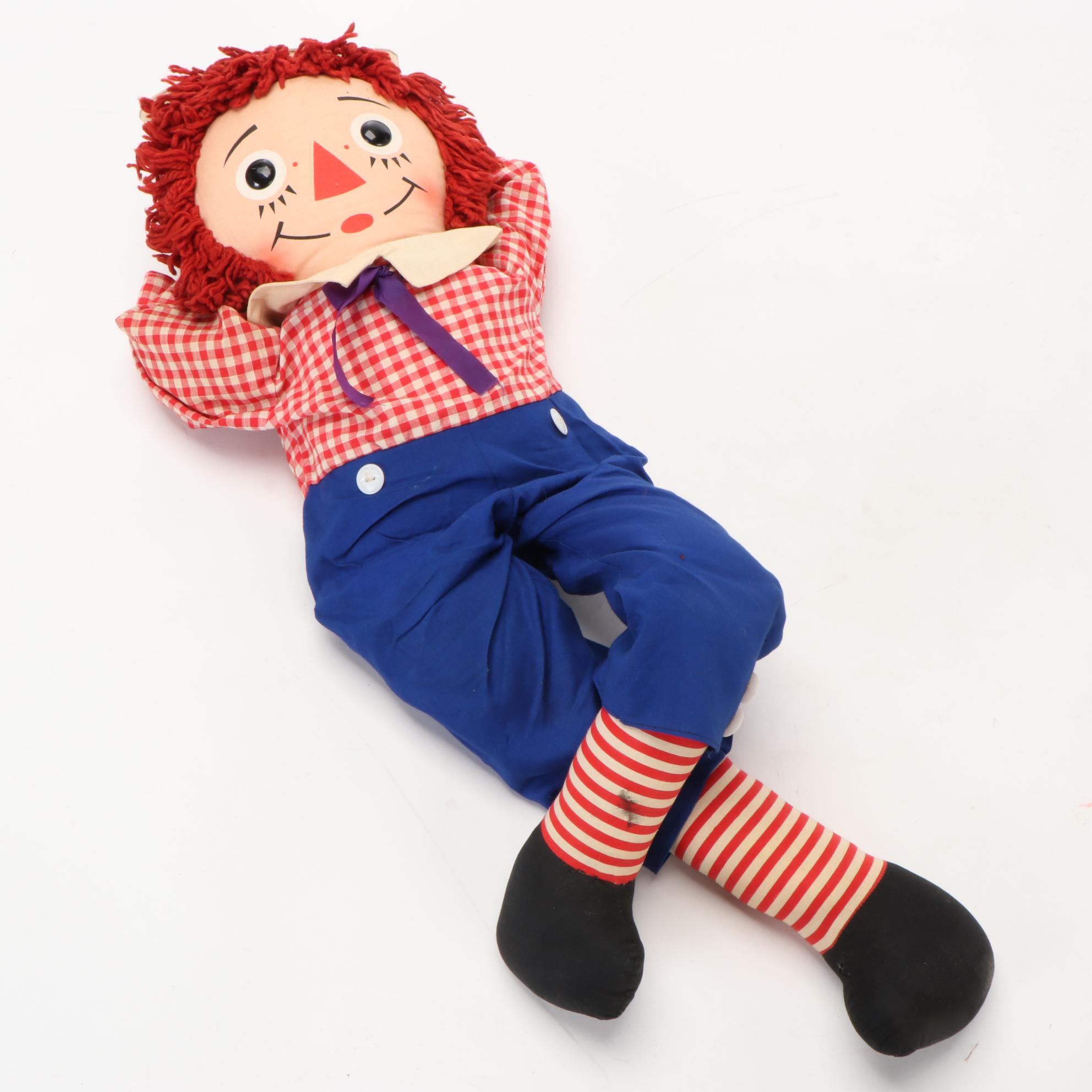 Knickerbocker and Other "Raggedy Ann and Raggedy Andy" Cloth Dolls