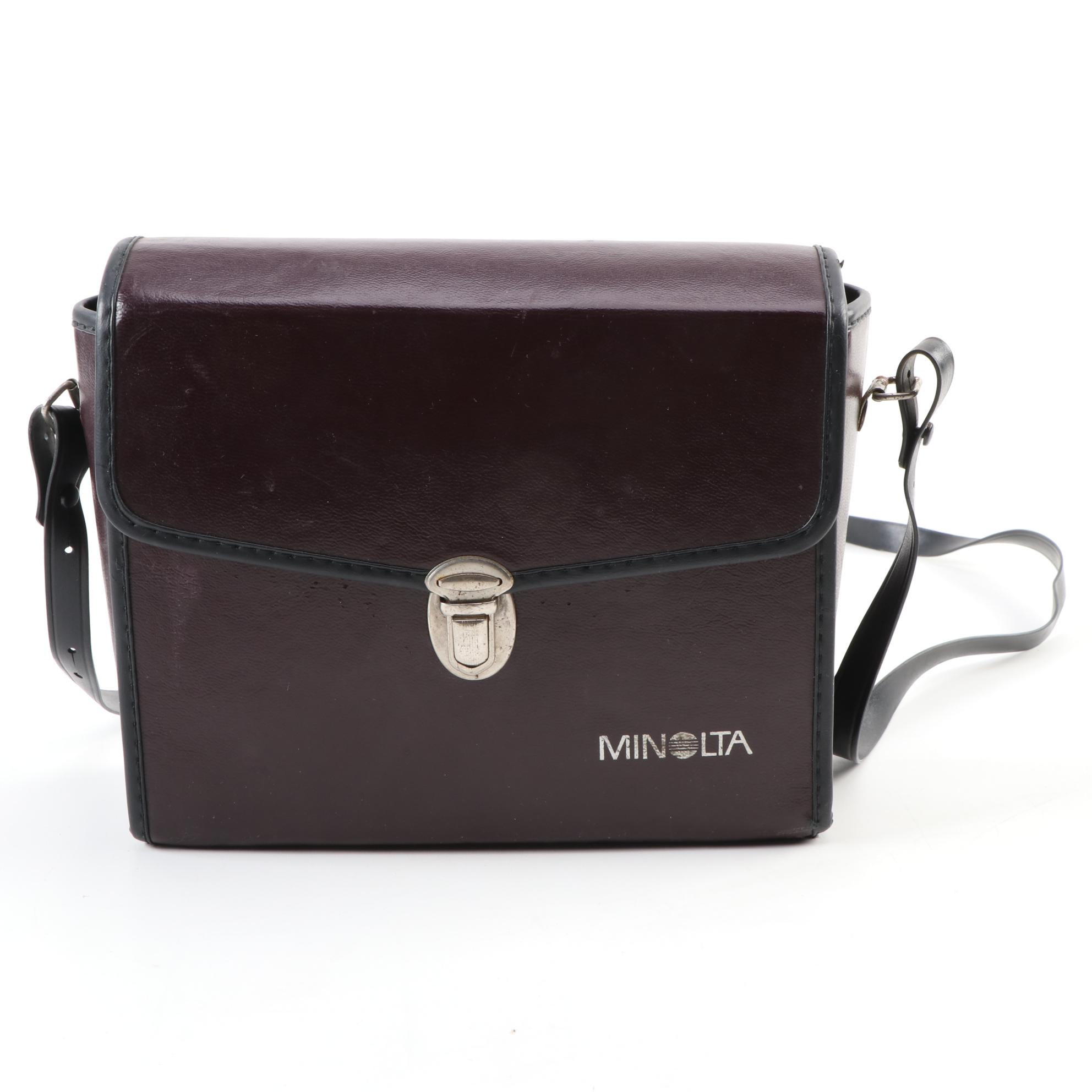 Minolta Binoculars and Case