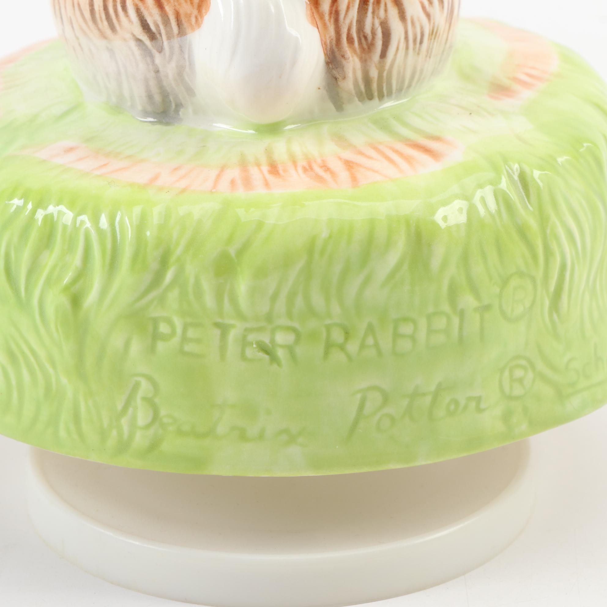 Schmid Beatrix Potter "The Tale of Peter Rabbit" Musical Figurines