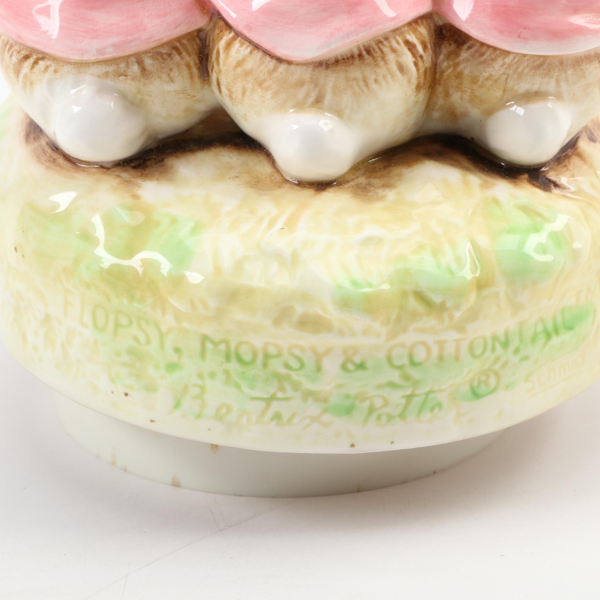 Schmid Beatrix Potter "The Tale of Peter Rabbit" Musical Figurines