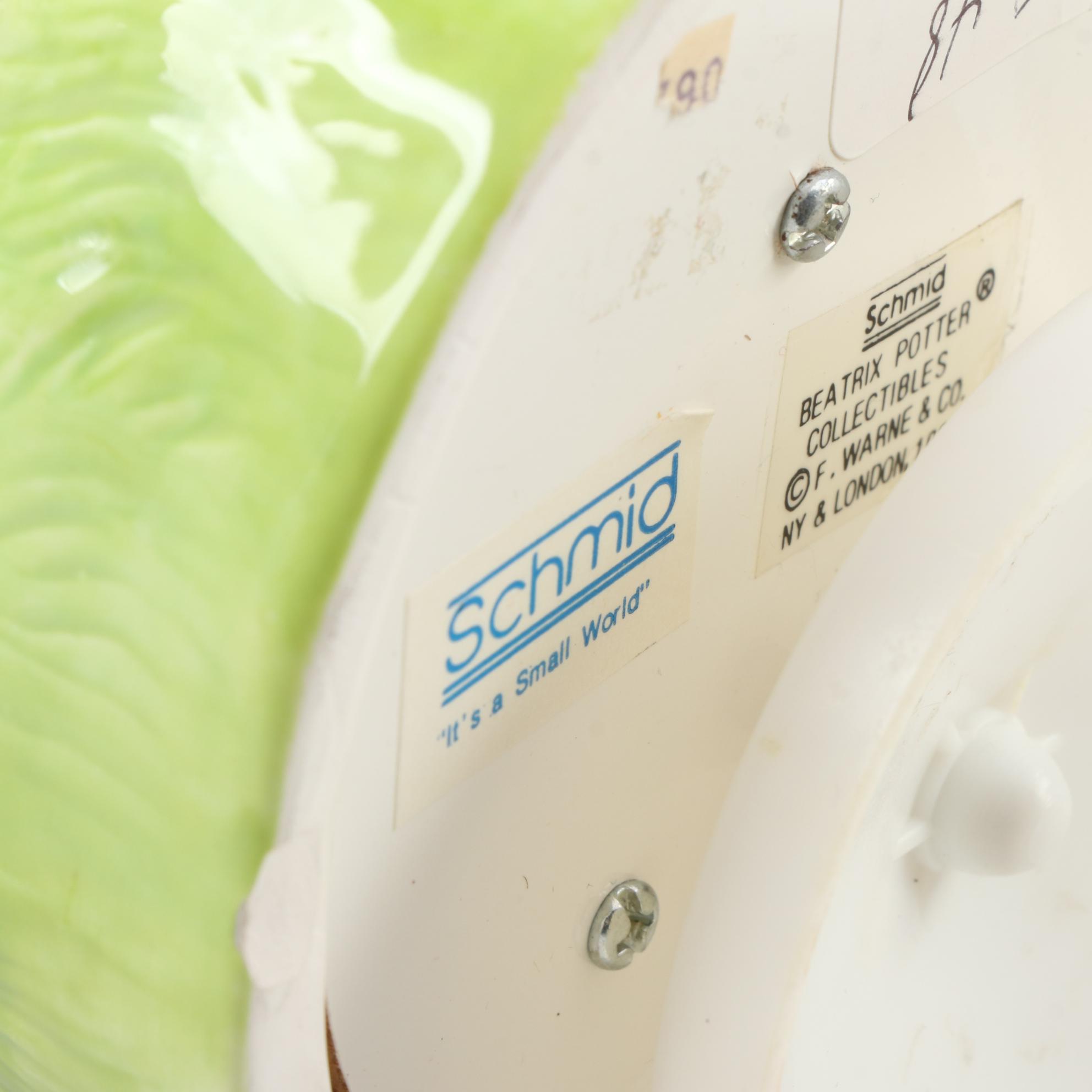 Schmid Beatrix Potter "The Tale of Peter Rabbit" Musical Figurines