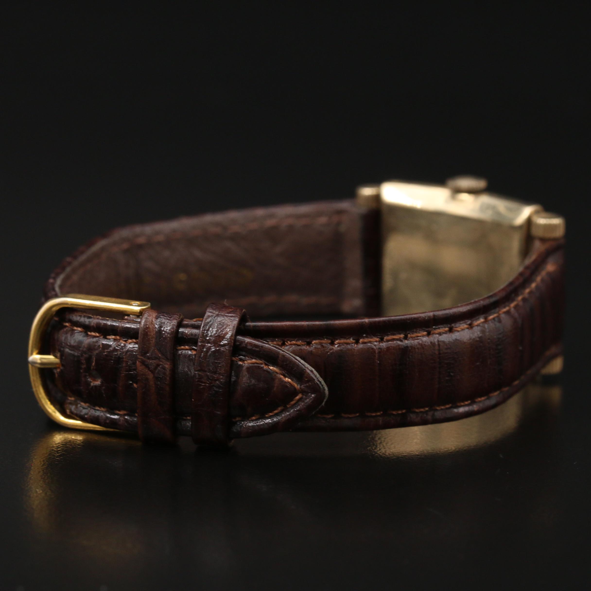 Gruen Veri Thin Precision 14K Gold Watch, Circa 1942