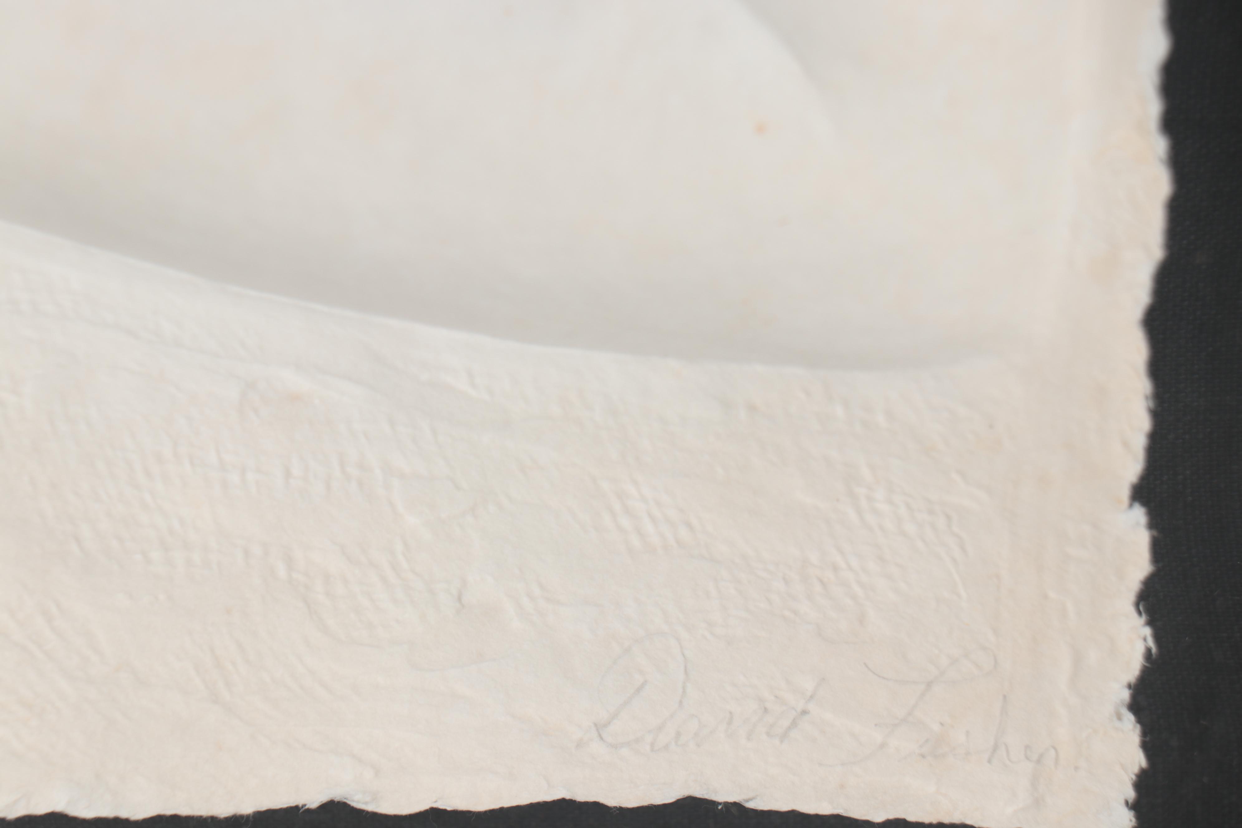 David Fisher Embossed Paper Composition "Sophisticated Lady"