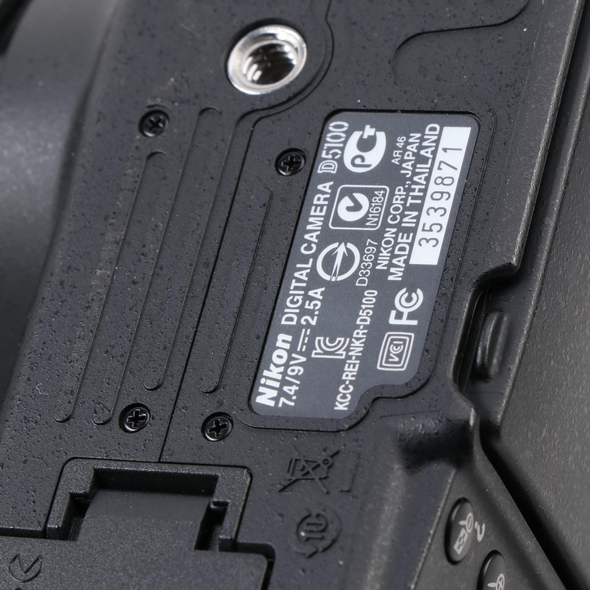 Nikon D5100 DSLR Camera with AF-S Nikkor 55–300mm f/4.5–5.6 Lens and More