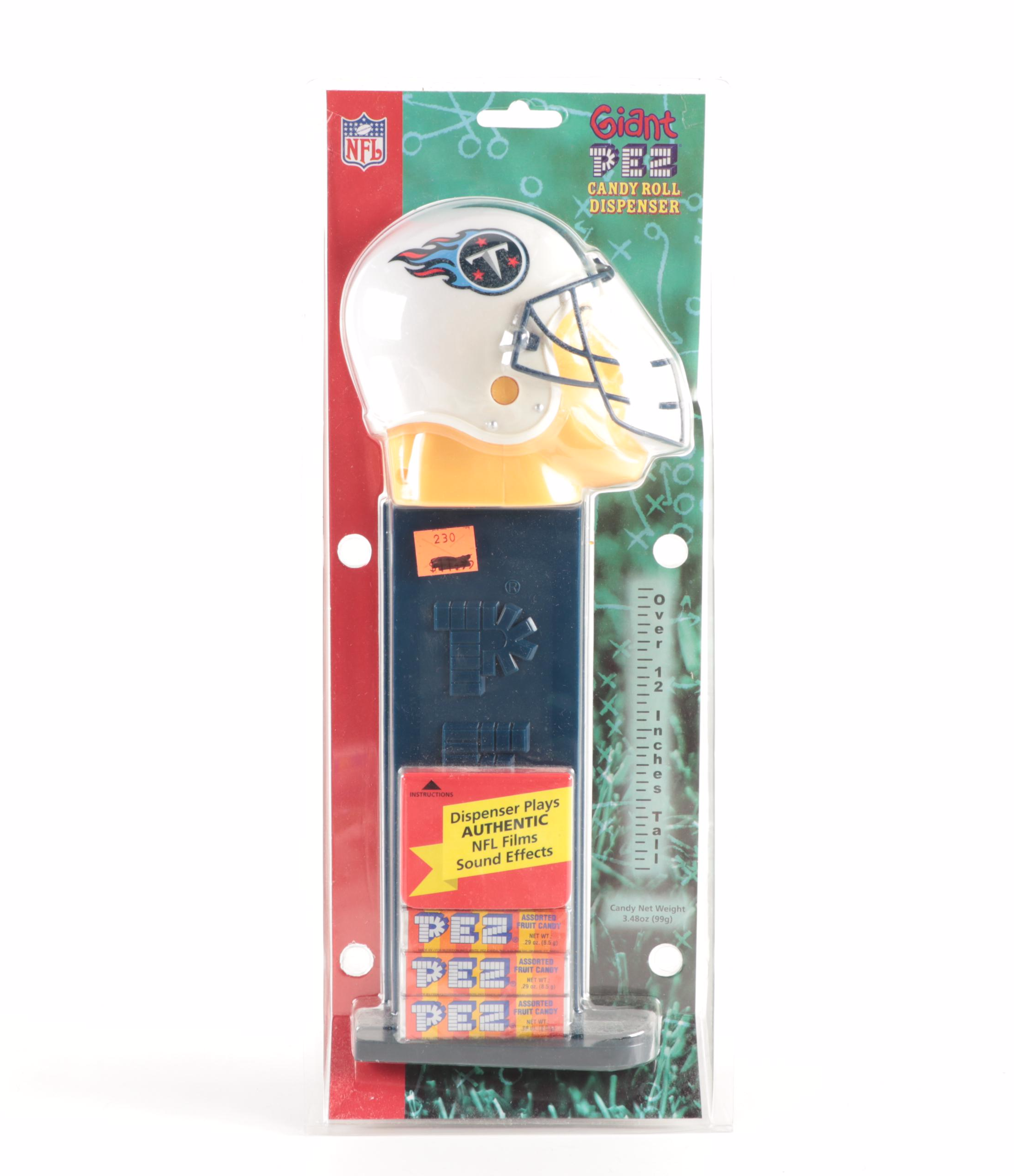 PEZ Sports Themed Candy Dispensers