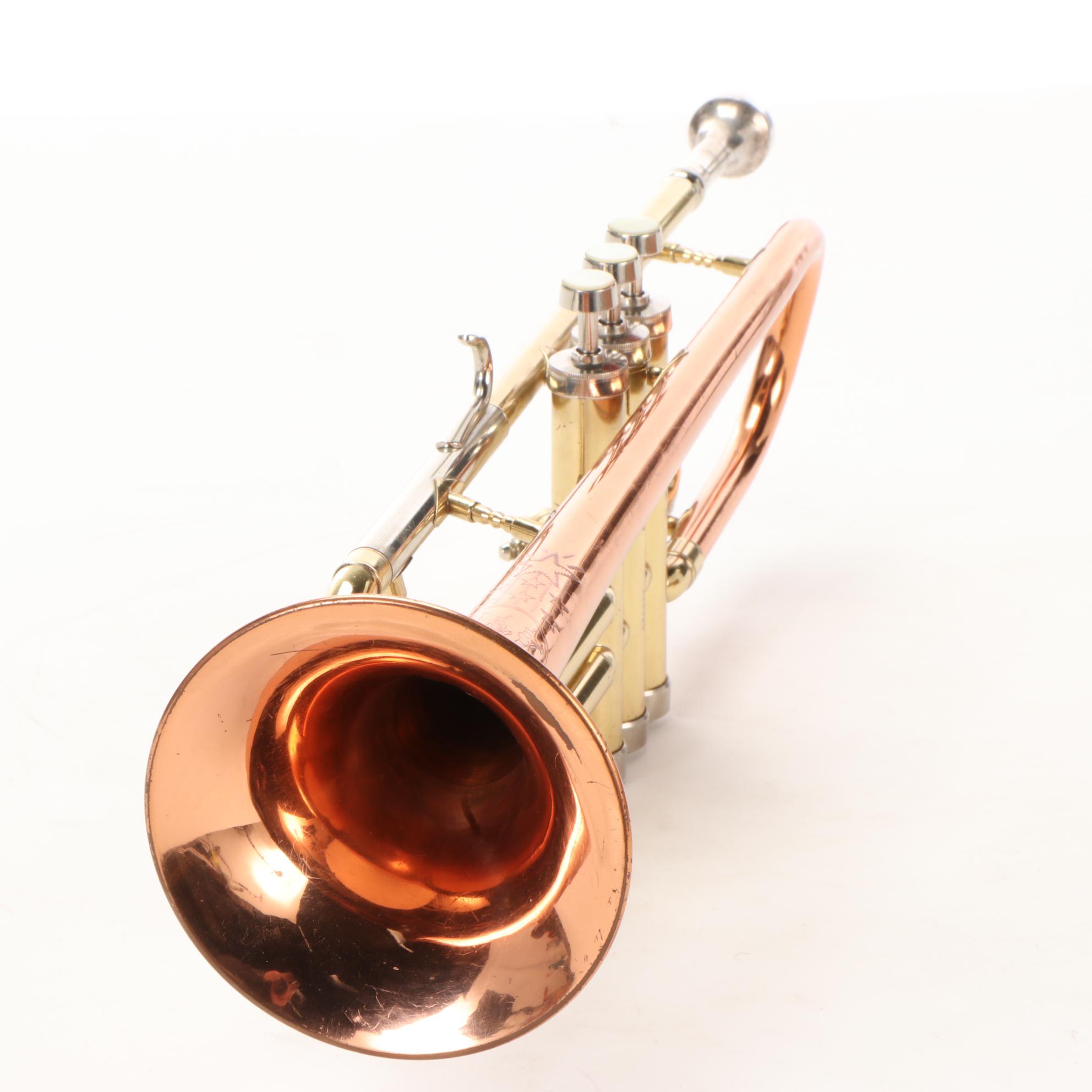 Conn Director "Shooting Stars" Trumpet with Conn 4 Mouthpiece