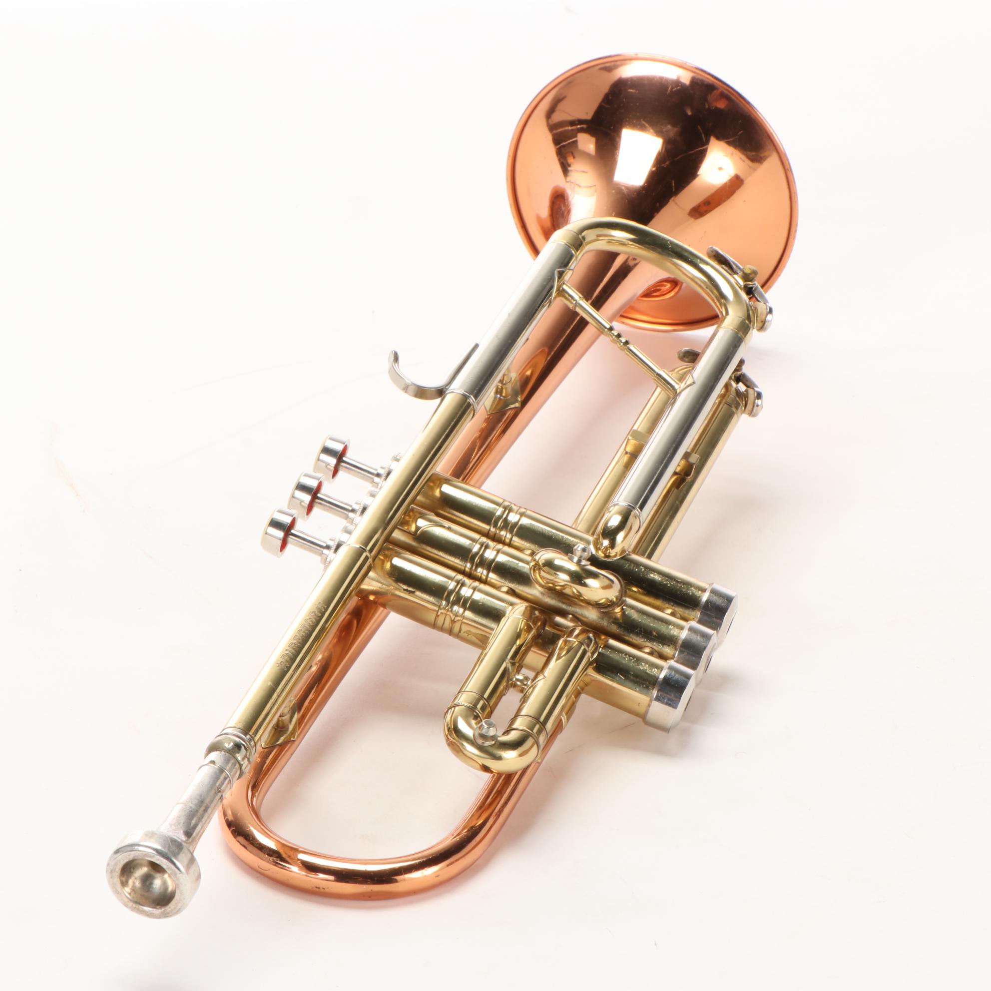 Conn Director "Shooting Stars" Trumpet with Conn 4 Mouthpiece