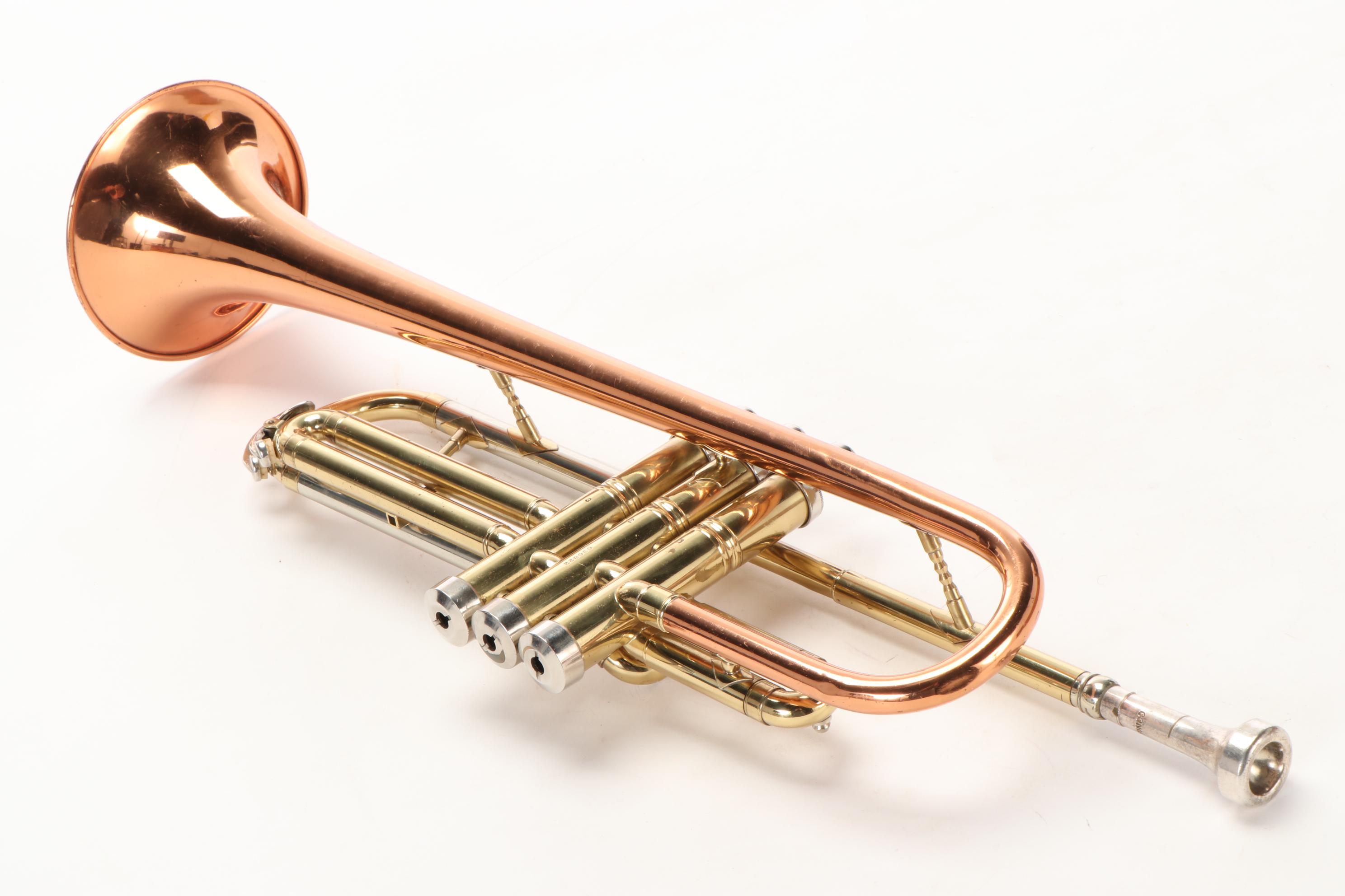 Conn Director "Shooting Stars" Trumpet with Conn 4 Mouthpiece