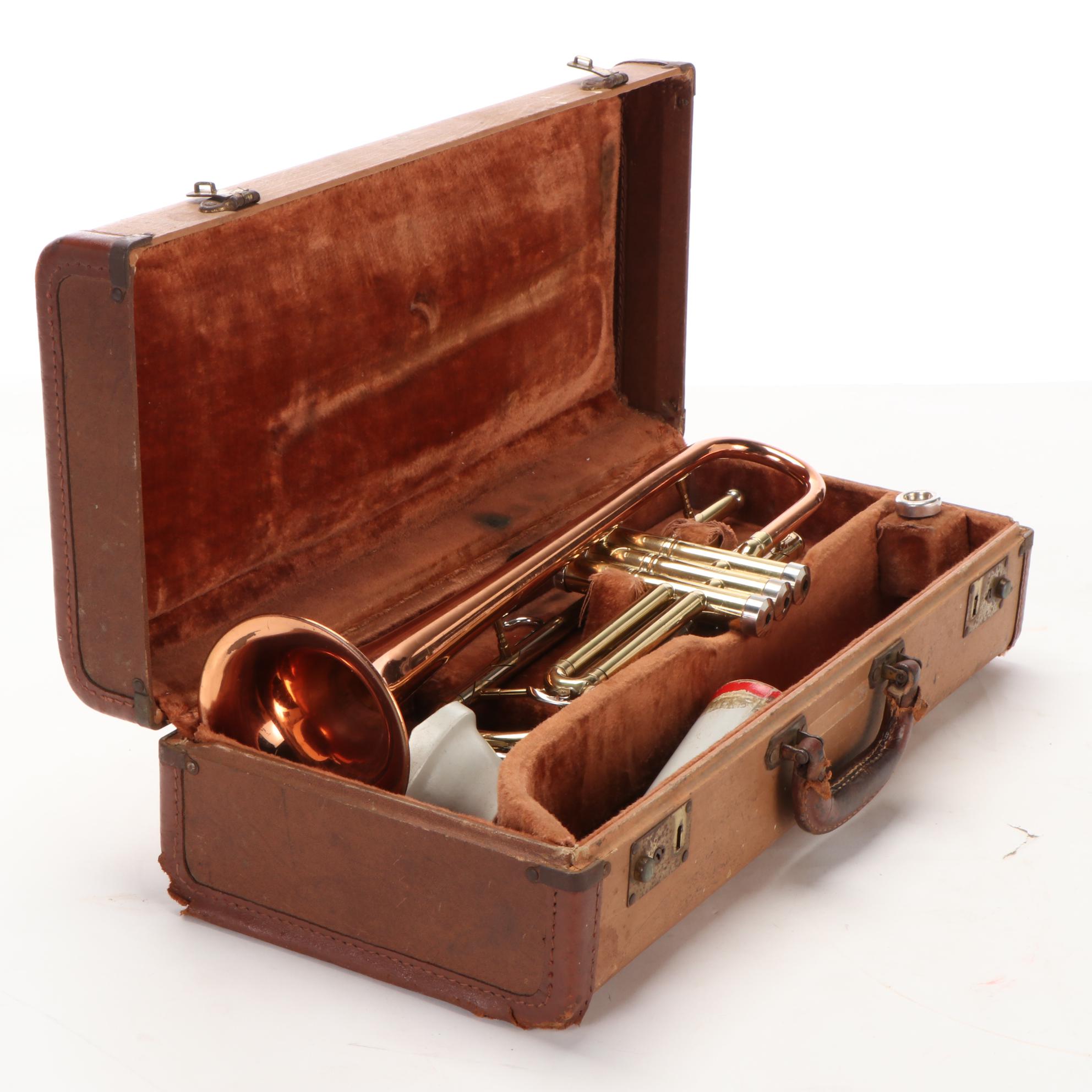 Conn Director "Shooting Stars" Trumpet with Conn 4 Mouthpiece