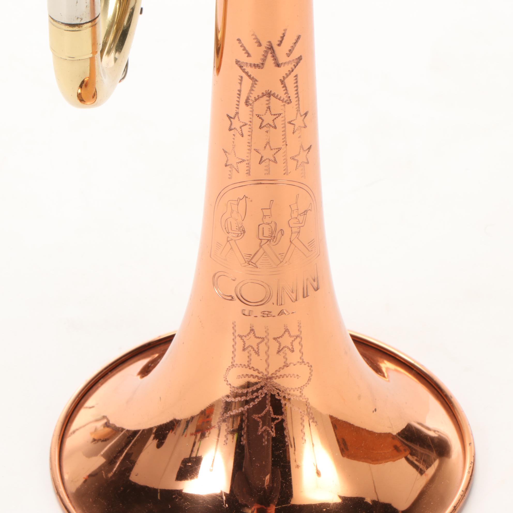 Conn Director "Shooting Stars" Trumpet with Conn 4 Mouthpiece
