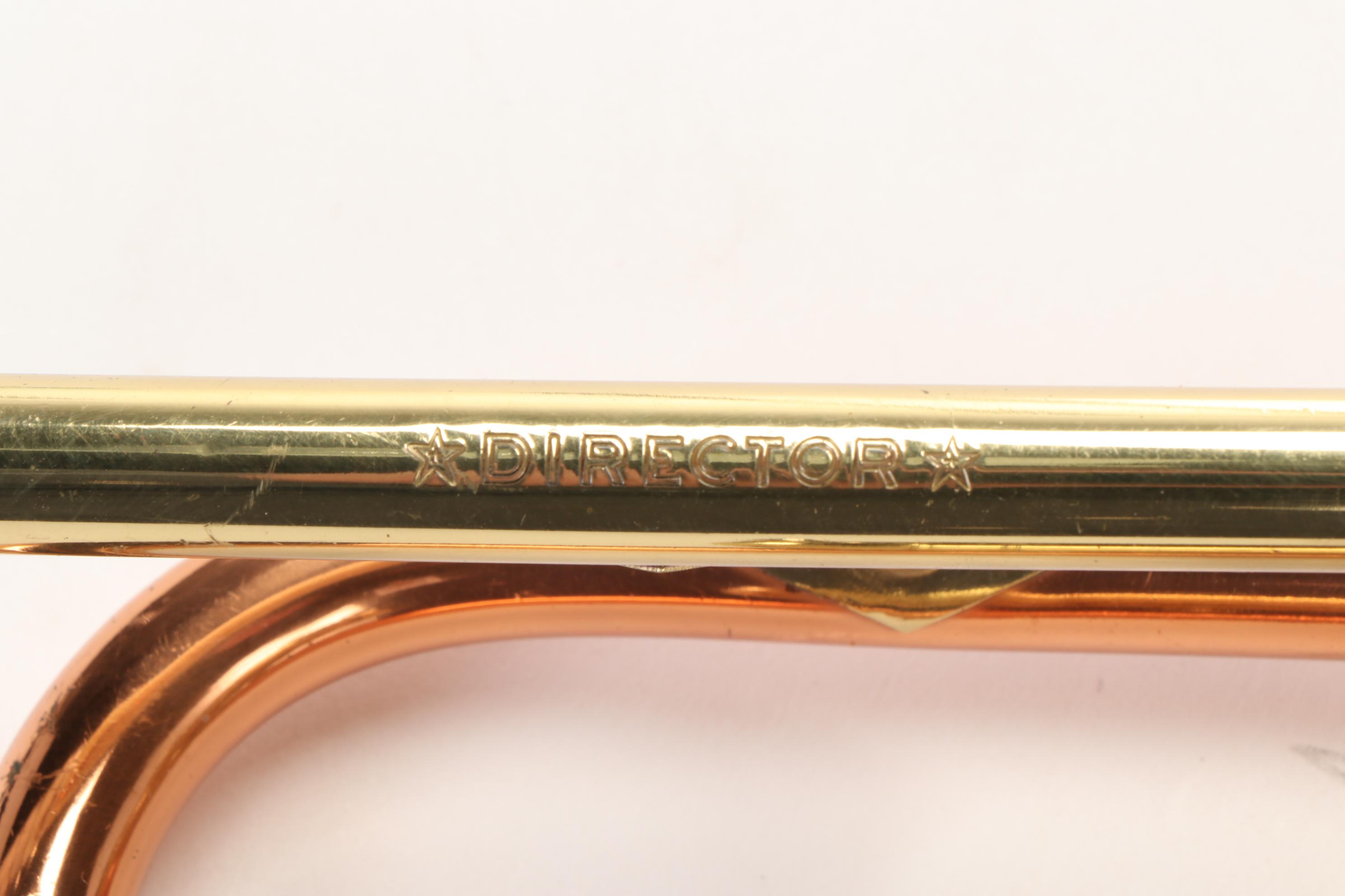 Conn Director "Shooting Stars" Trumpet with Conn 4 Mouthpiece