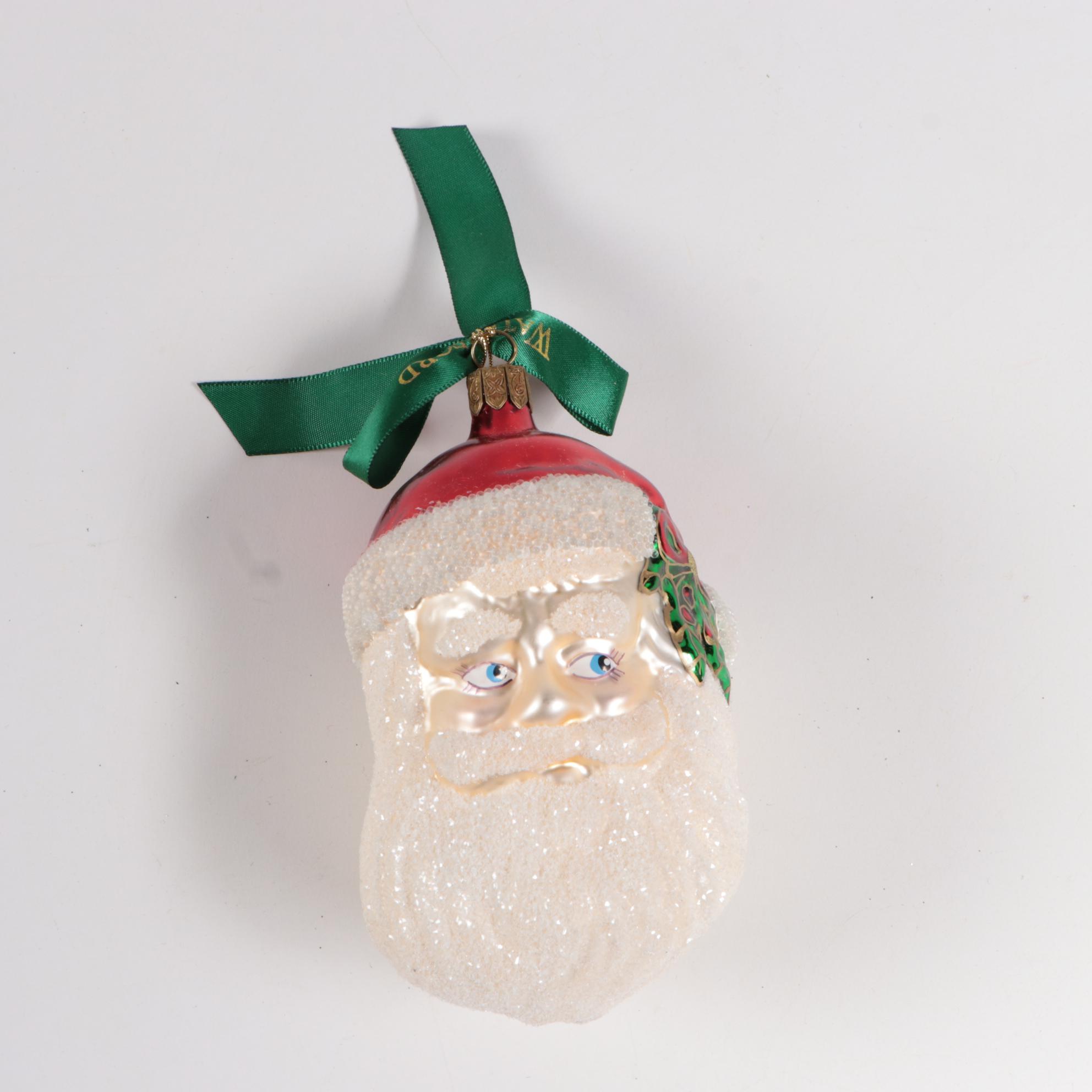 Waterford "Holiday Heirloom" Glass Ornaments with Annual Christmas Ornament