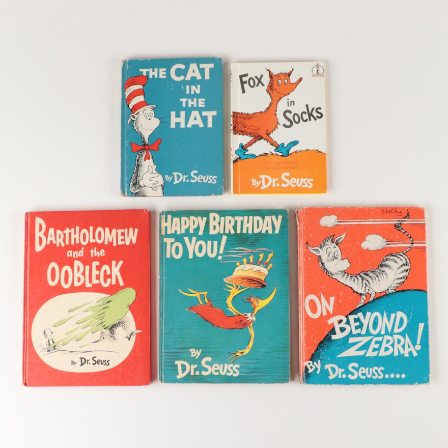 Dr Seuss Books Including First Editions and Early Printings 1949-1965
