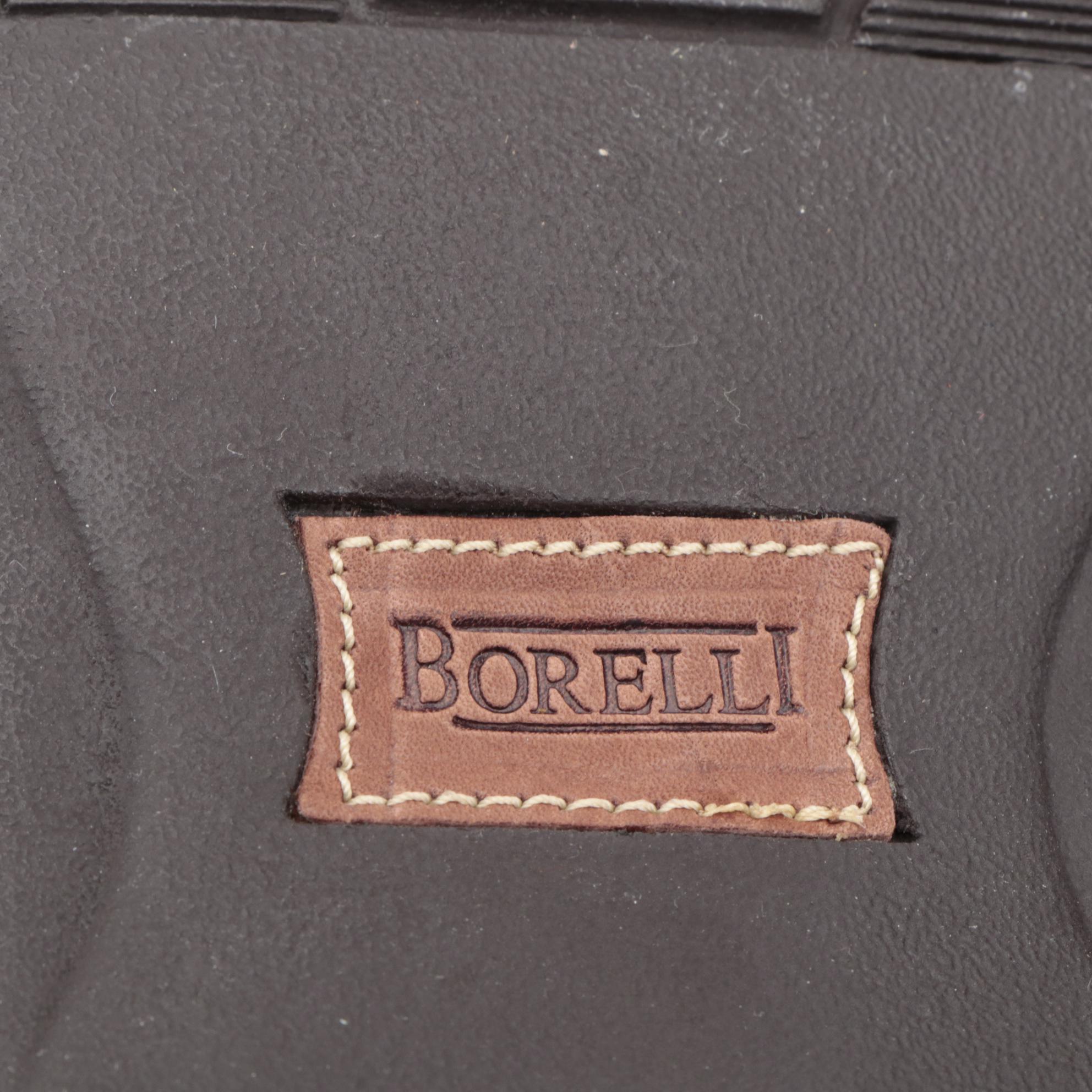 Men's Timberland and Borelli Royce Brown Leather Loafers