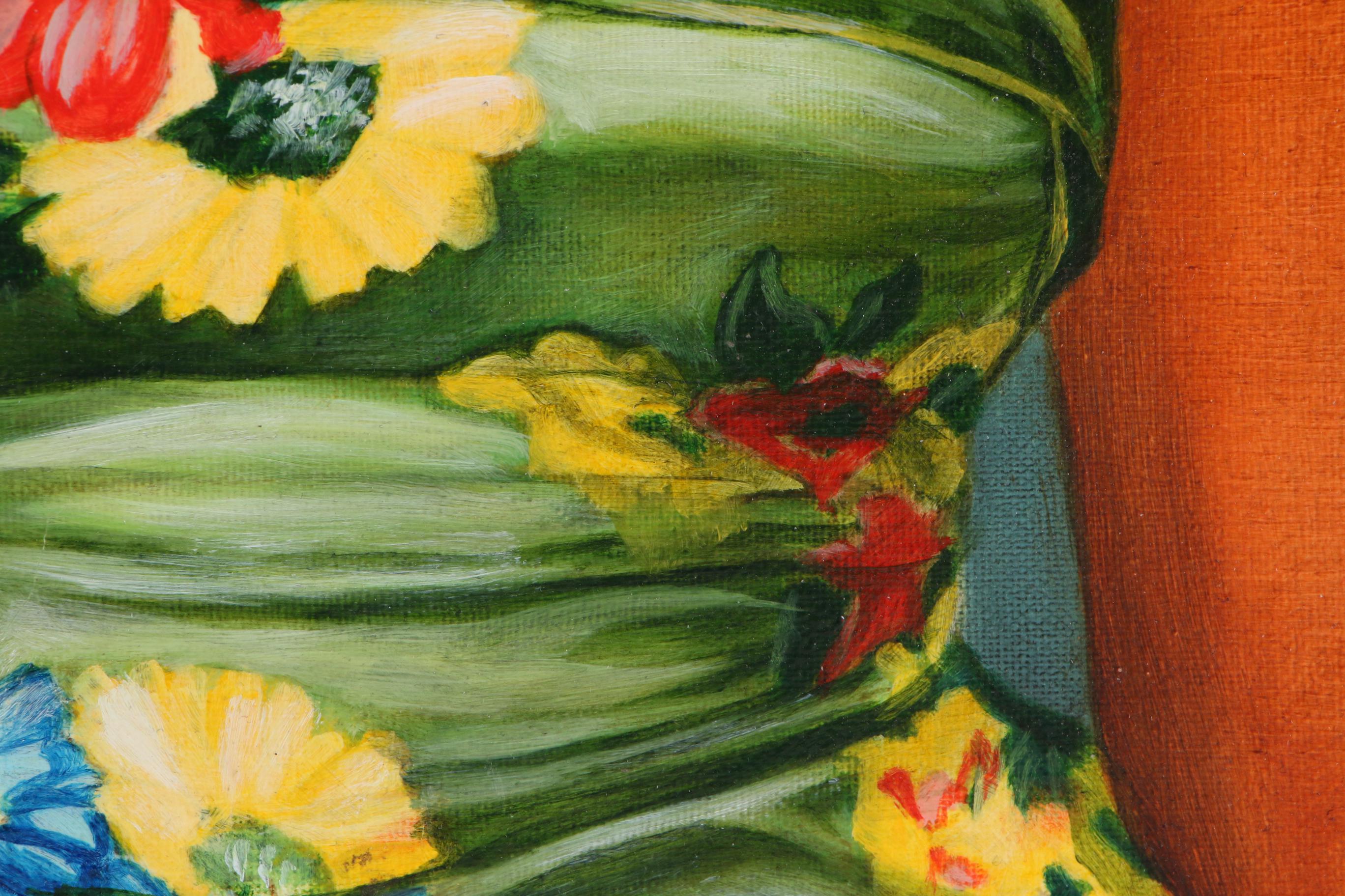 Magail Sahara Oil Painting "Selma Hayek," 1999