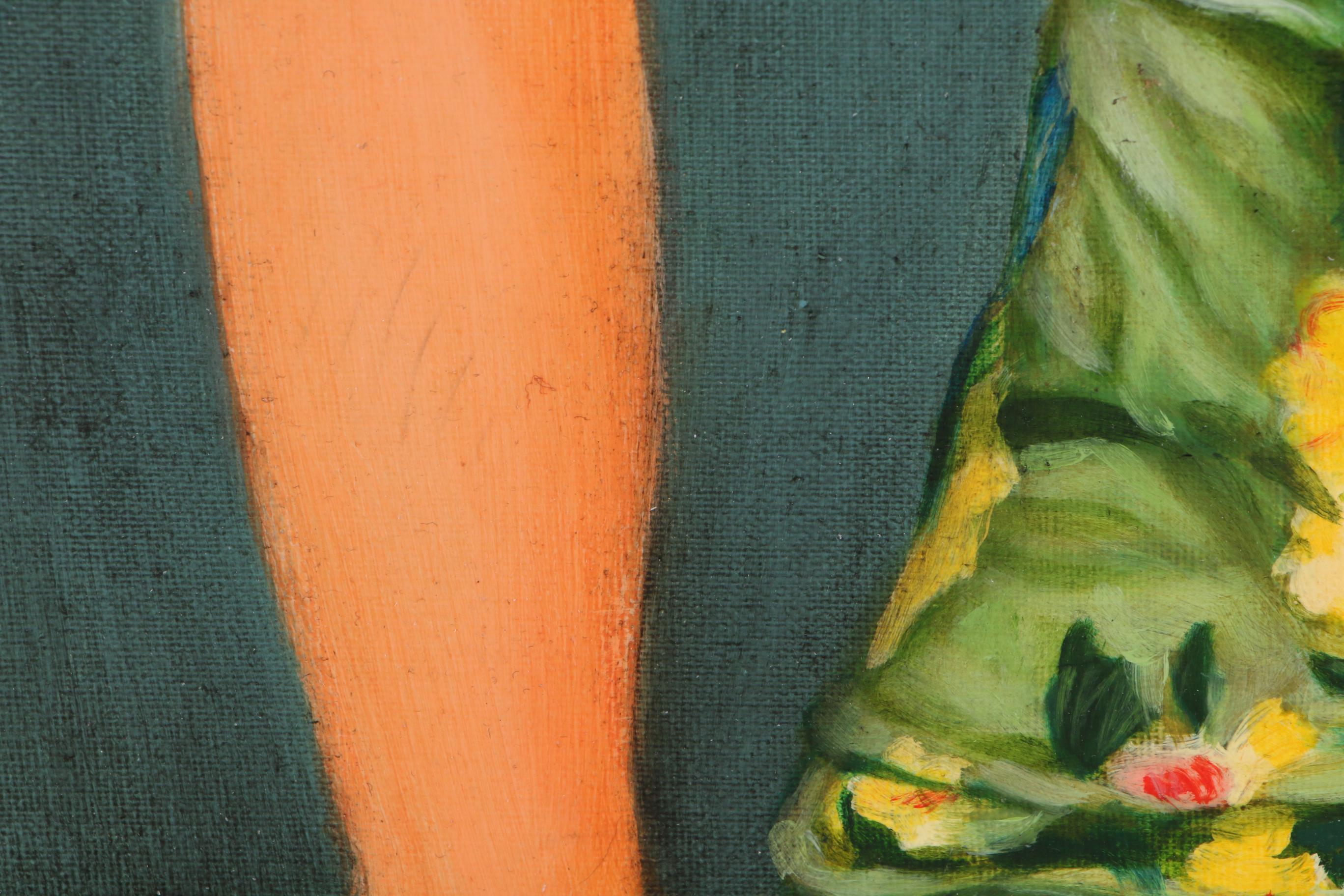 Magail Sahara Oil Painting "Selma Hayek," 1999