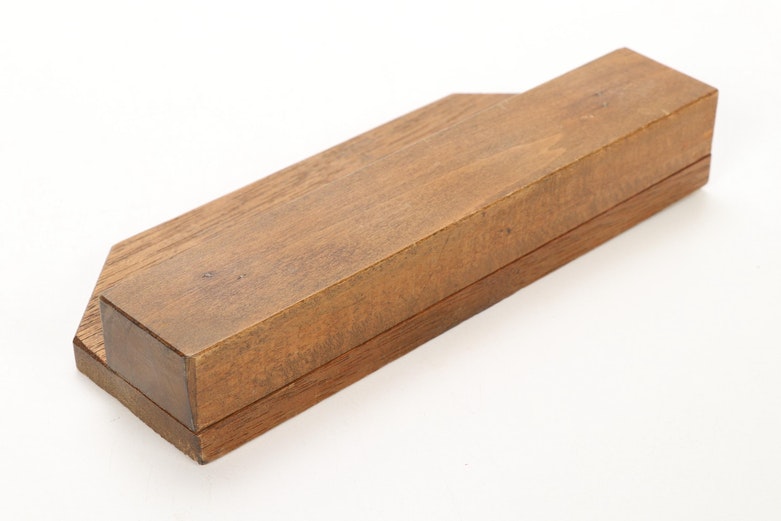 Japanese Style Wooden "Seven Lucky Gods" Figurines with Display Stand