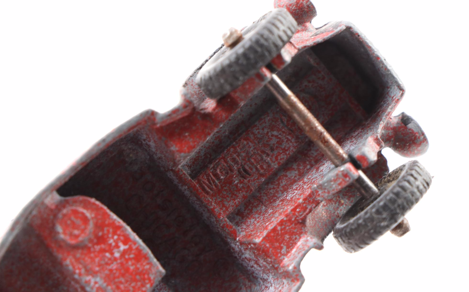 Tootsietoy Cast Metal "Greyhound" Bus and Other Toy Model Cars, circa 1930