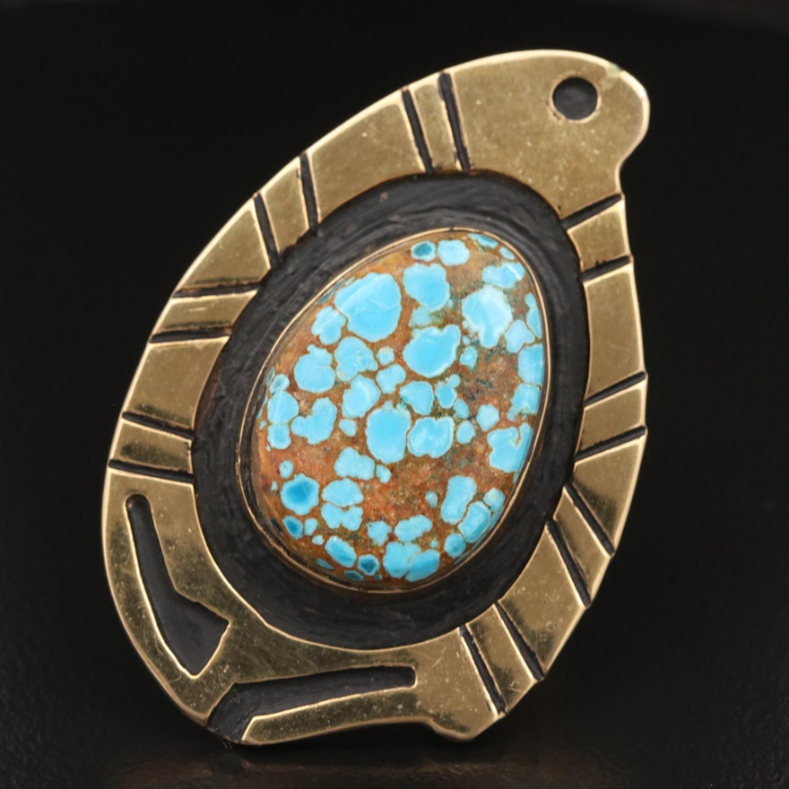 Western Style Turquoise Ring