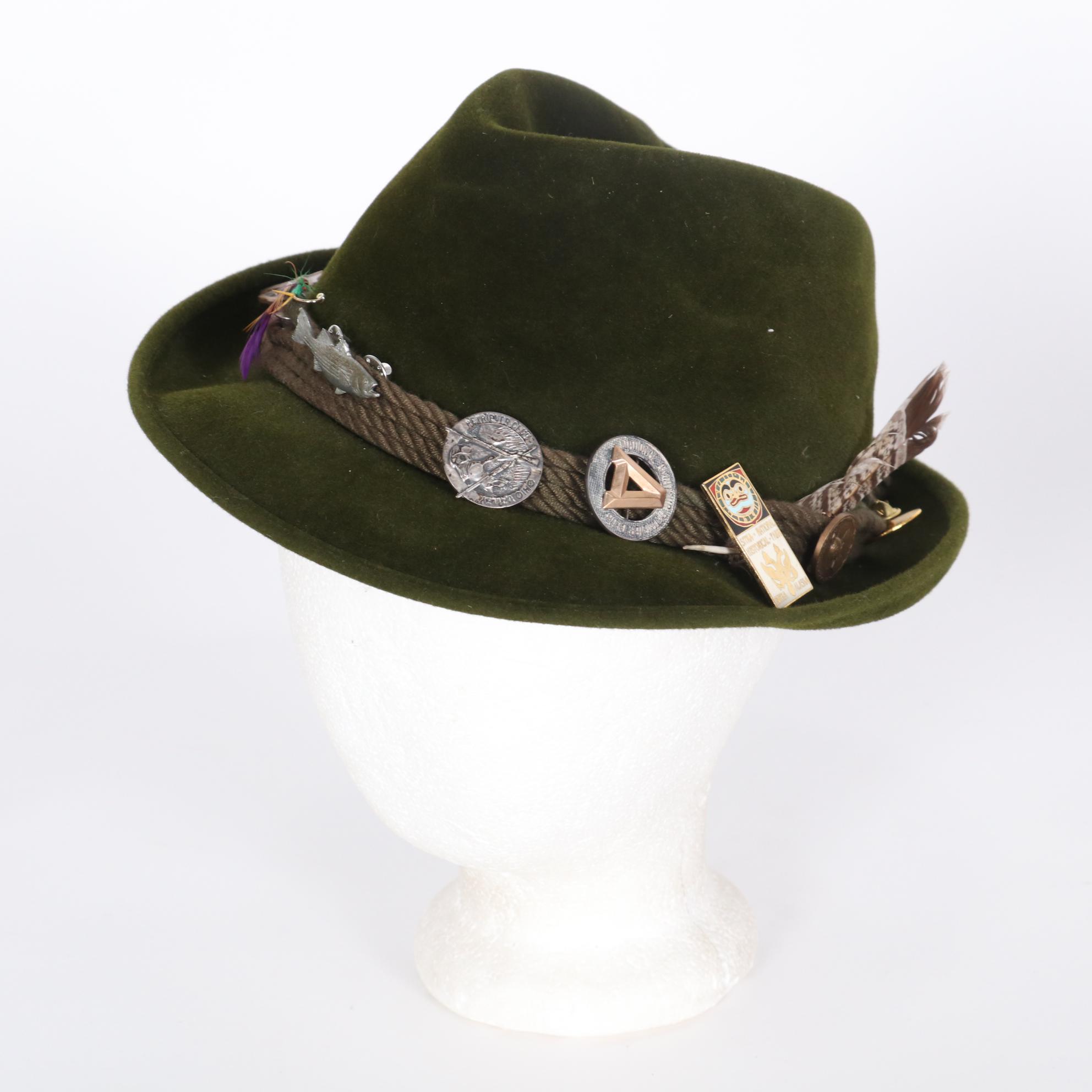 Men's P&C Habig Austrian Alps Hat, St. Andrew's Wool Flat Cap and More