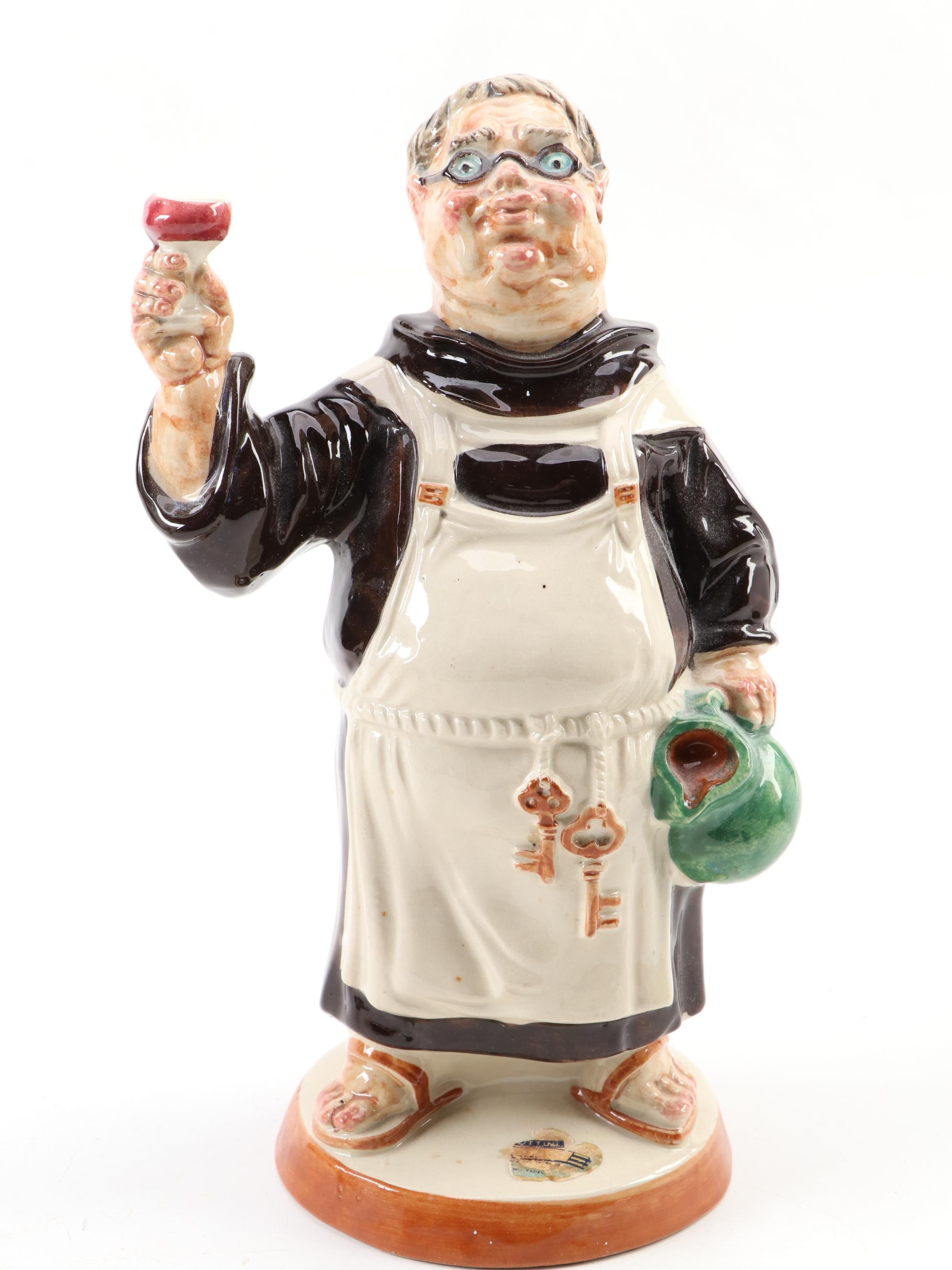 Jim Beam Paul Bunyan and Other Ceramic Figural Decanters, Mid-Late 20th Century
