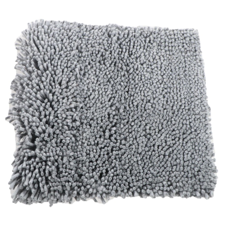 Mar Silver Design Modern Wool Carved Pile Wall Hanging or Rug, 21st Century