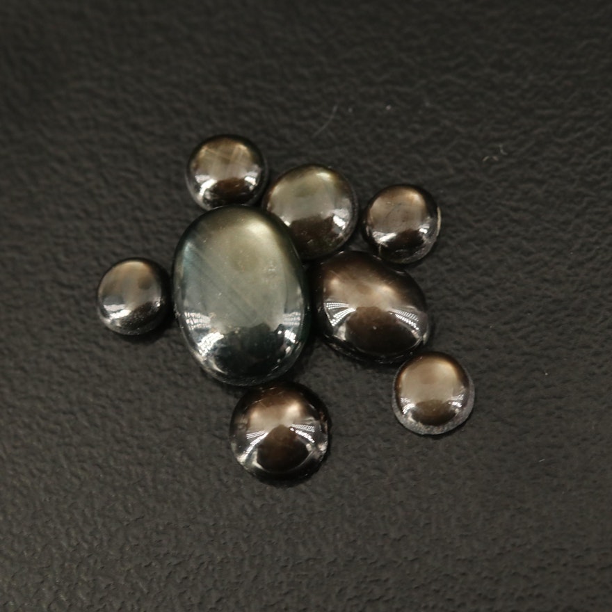 Loose Black Star Sapphires