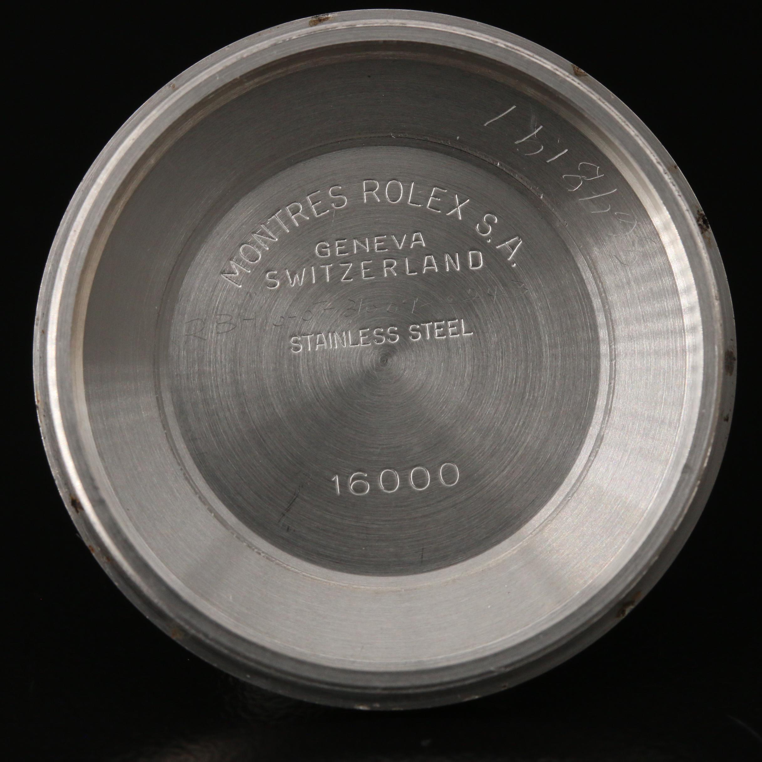 1985 Rolex Datejust 18K Gold Automatic Watch