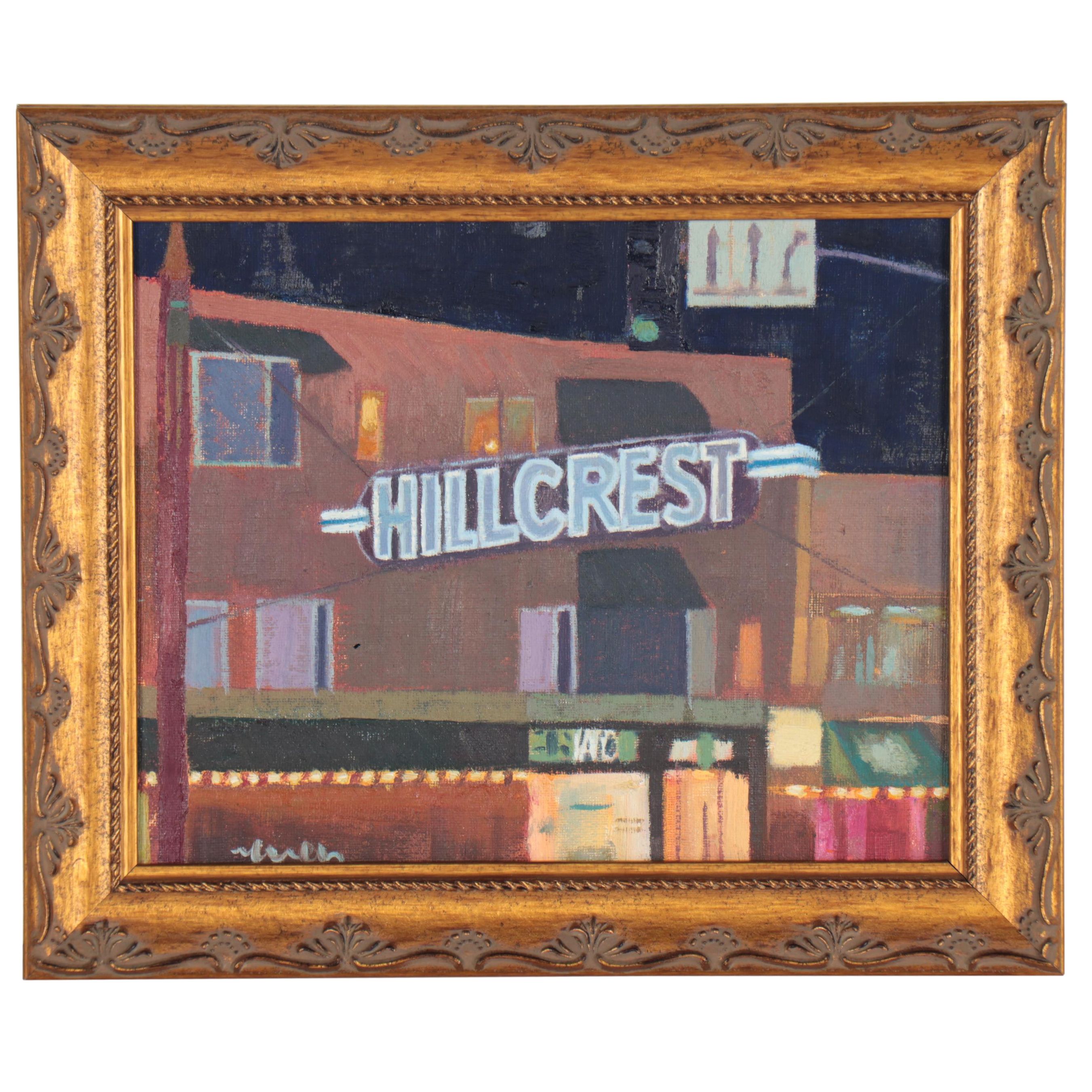 Kevin Yuen Oil Painting "Hillcres, San Diego CA"