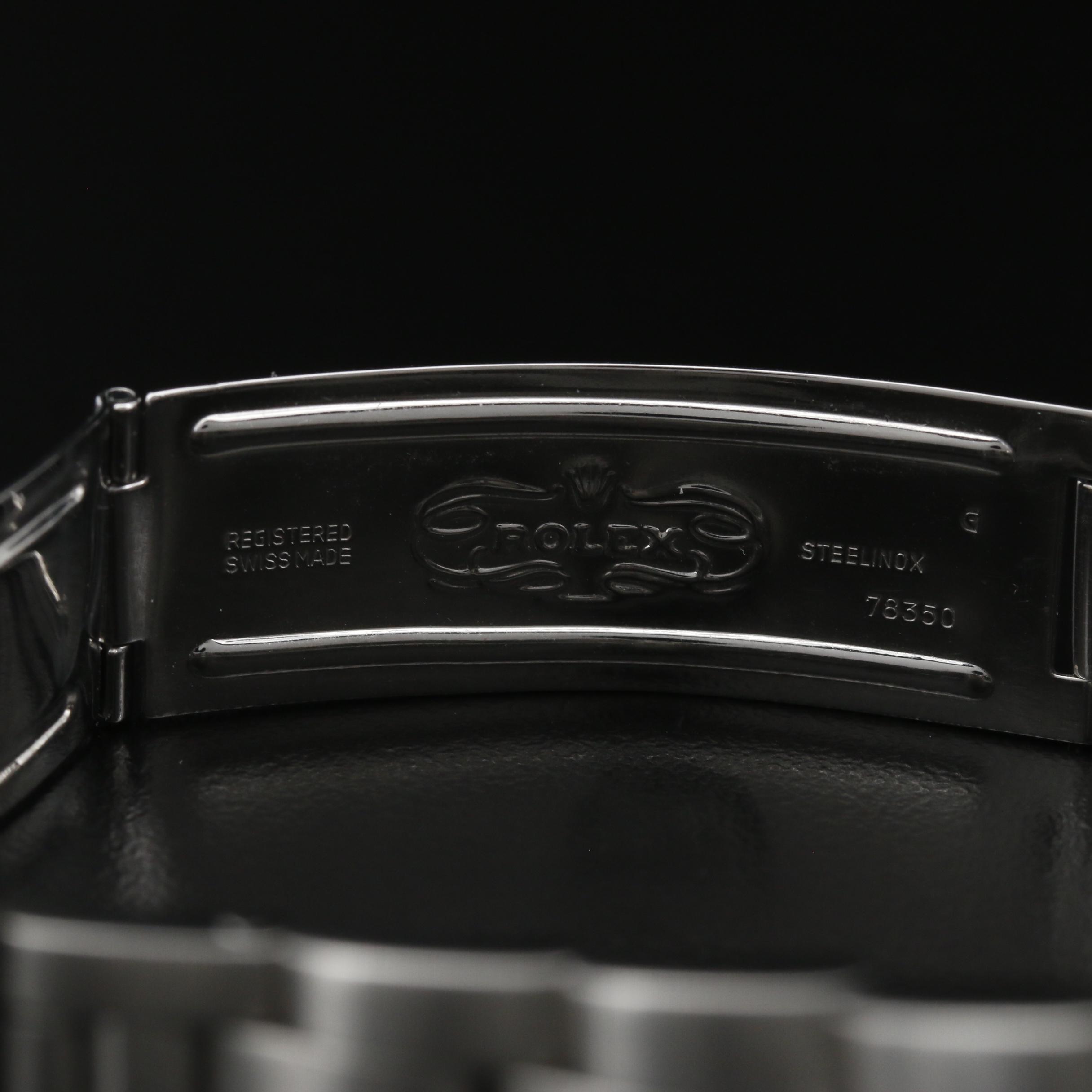 1982 Rolex Oyster Perpetual Date Stainless Steel Watch