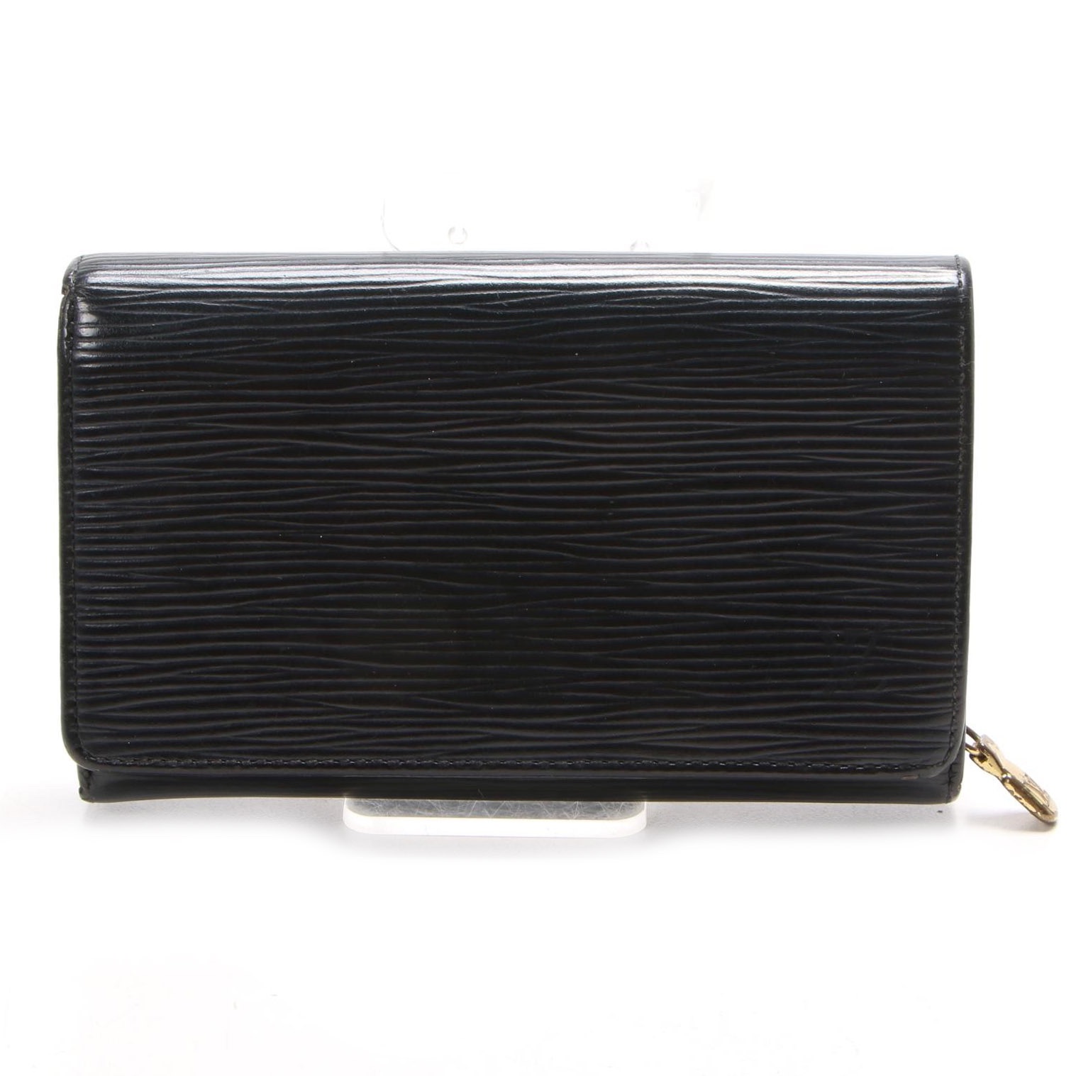 Louis Vuitton Porte-Monnaie Billets Tresor in Black Epi Leather