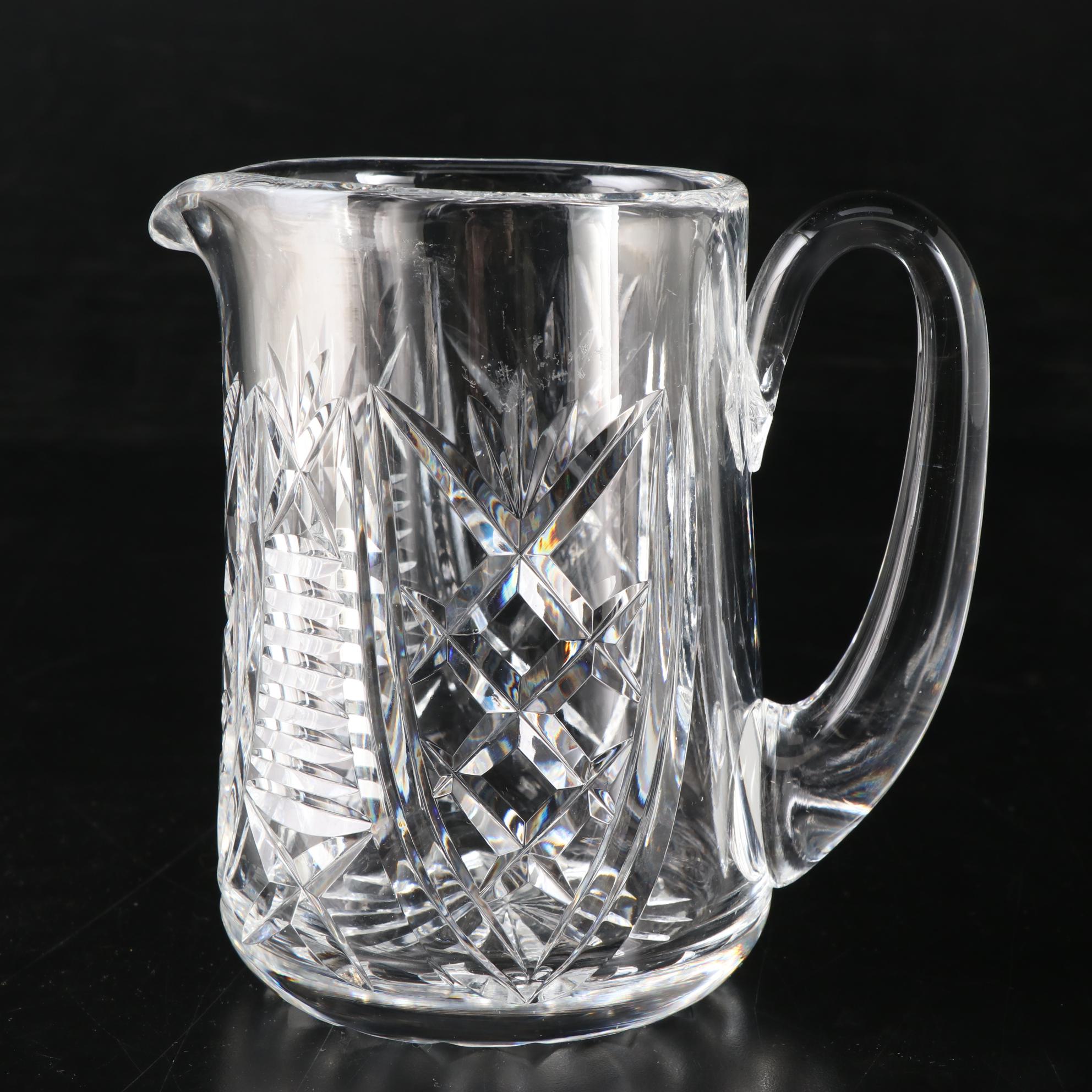 Waterford Crystal "Christmas Suite" Pitcher, 1999