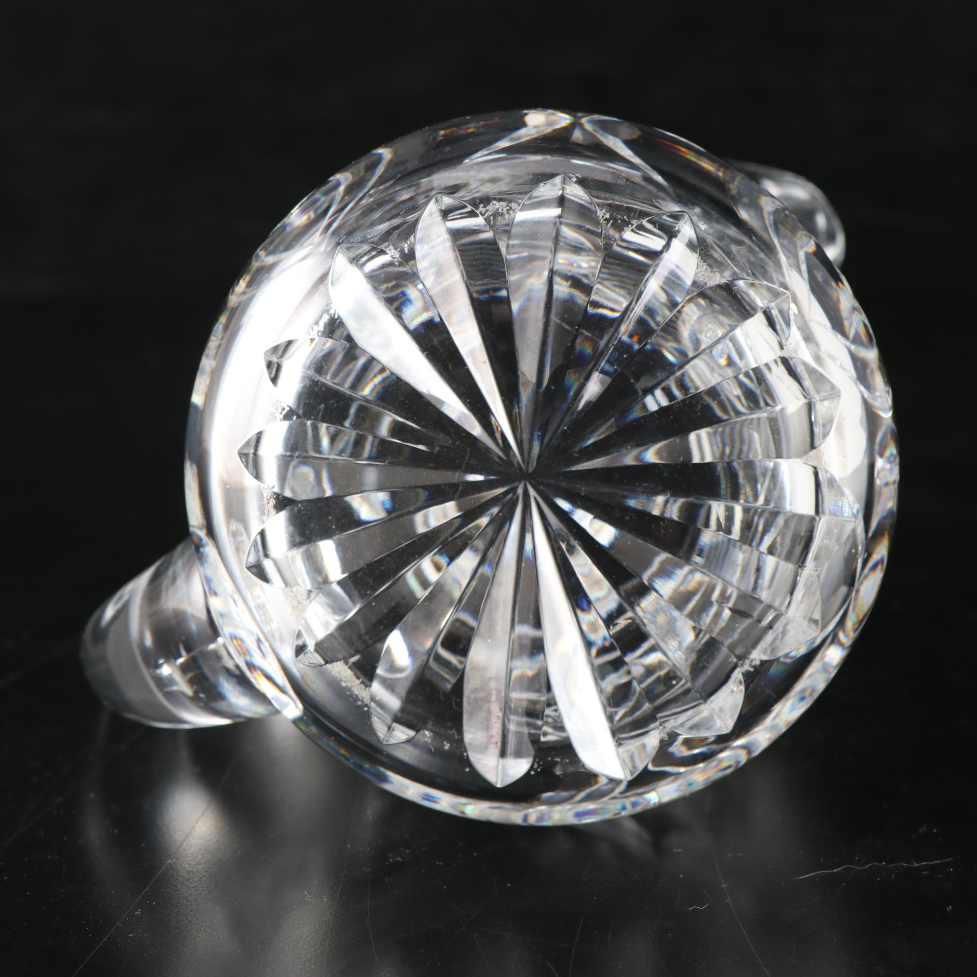 Waterford Crystal "Christmas Suite" Pitcher, 1999