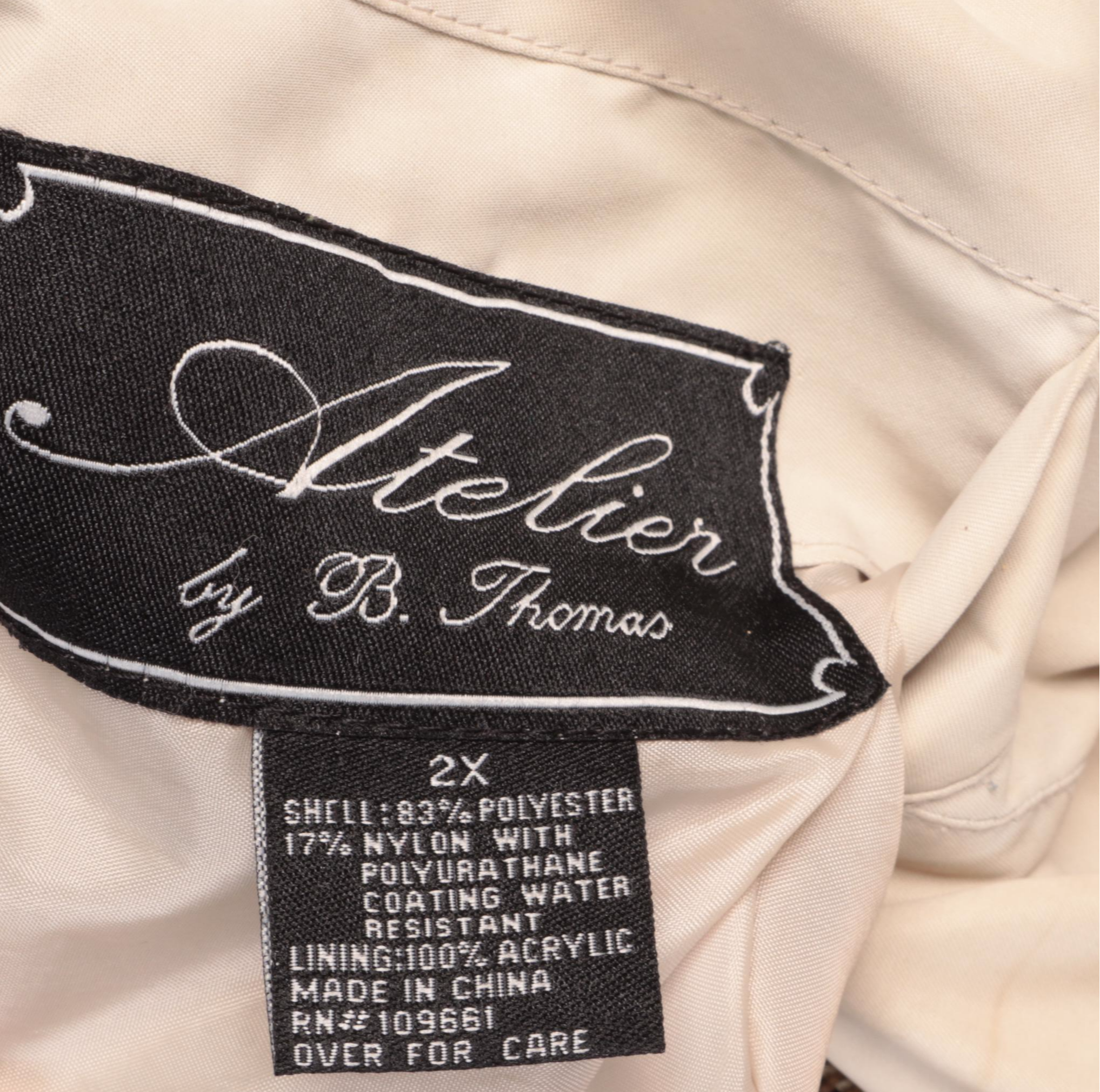 Atelier by B. Thomas Reversible Faux Fur Zipper-Front Stroller