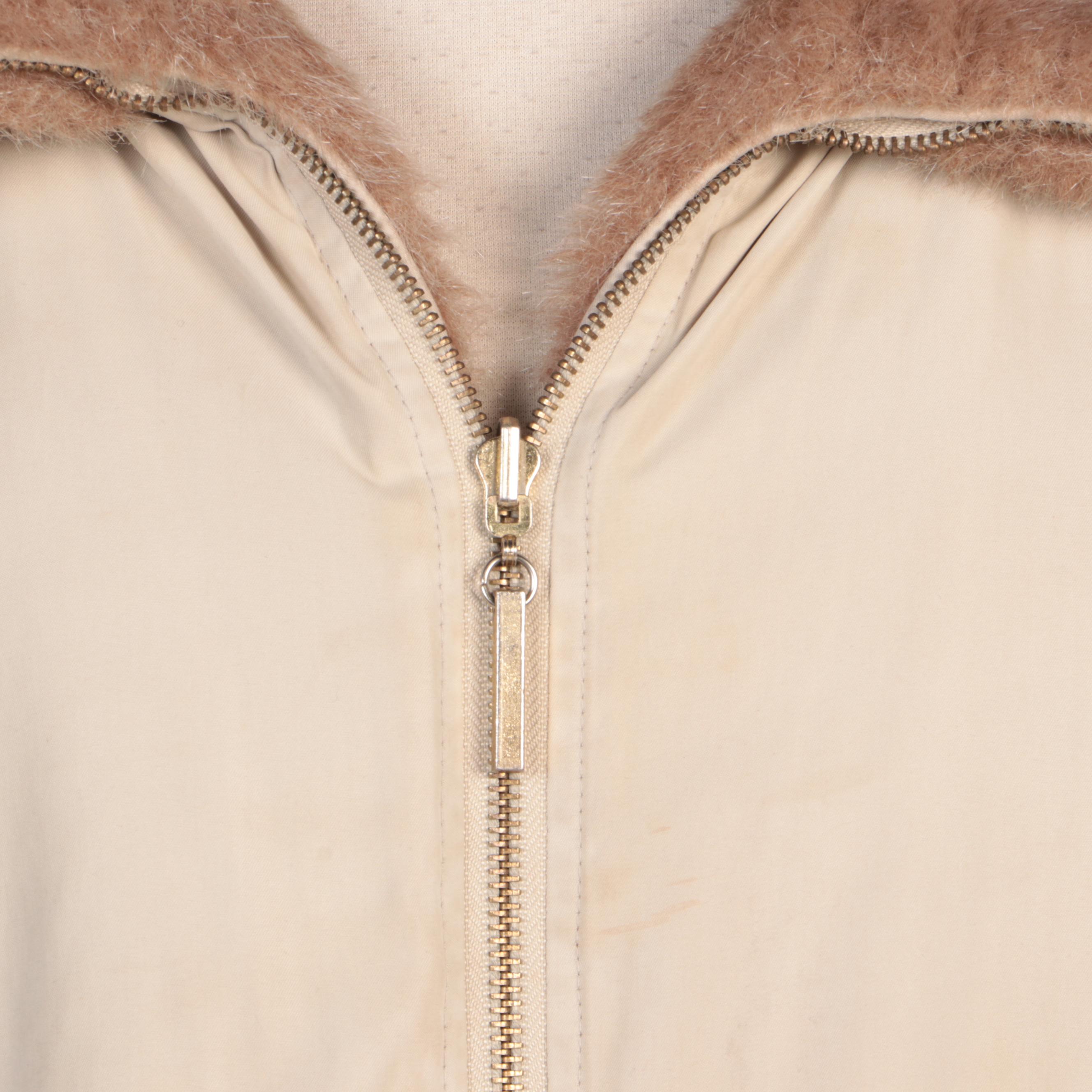 Atelier by B. Thomas Reversible Faux Fur Zipper-Front Stroller