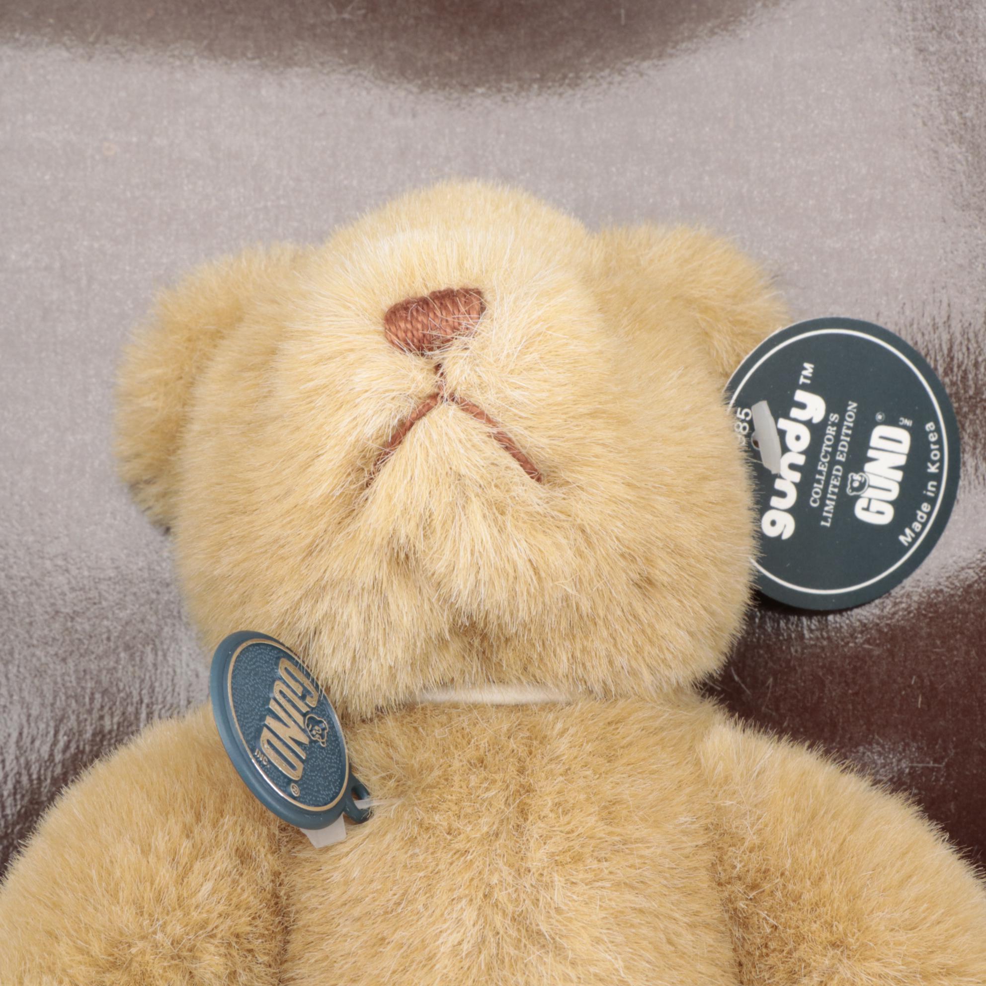 GUND Limited Edition Collector's Bears, 1980s