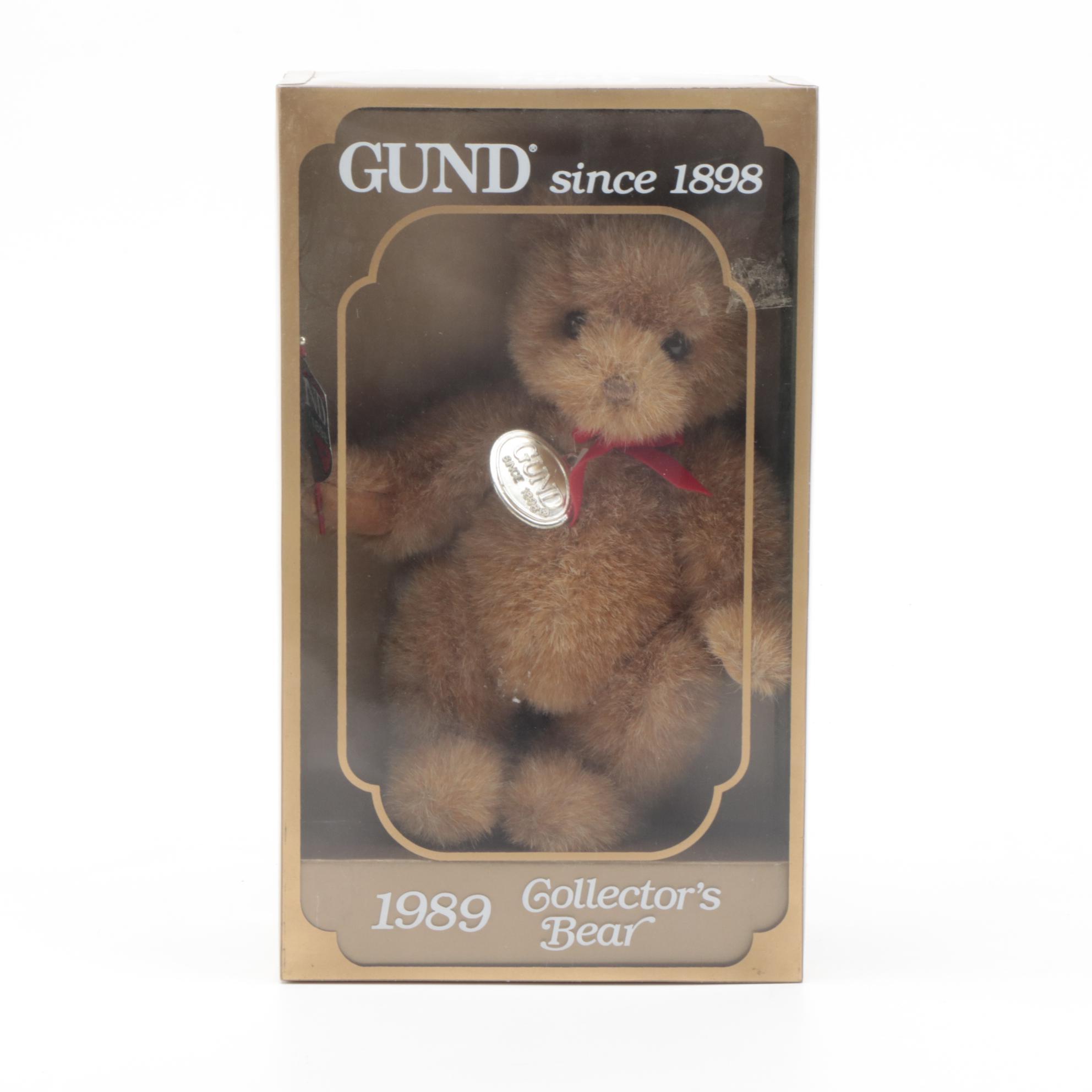 GUND Limited Edition Collector's Bears, 1980s