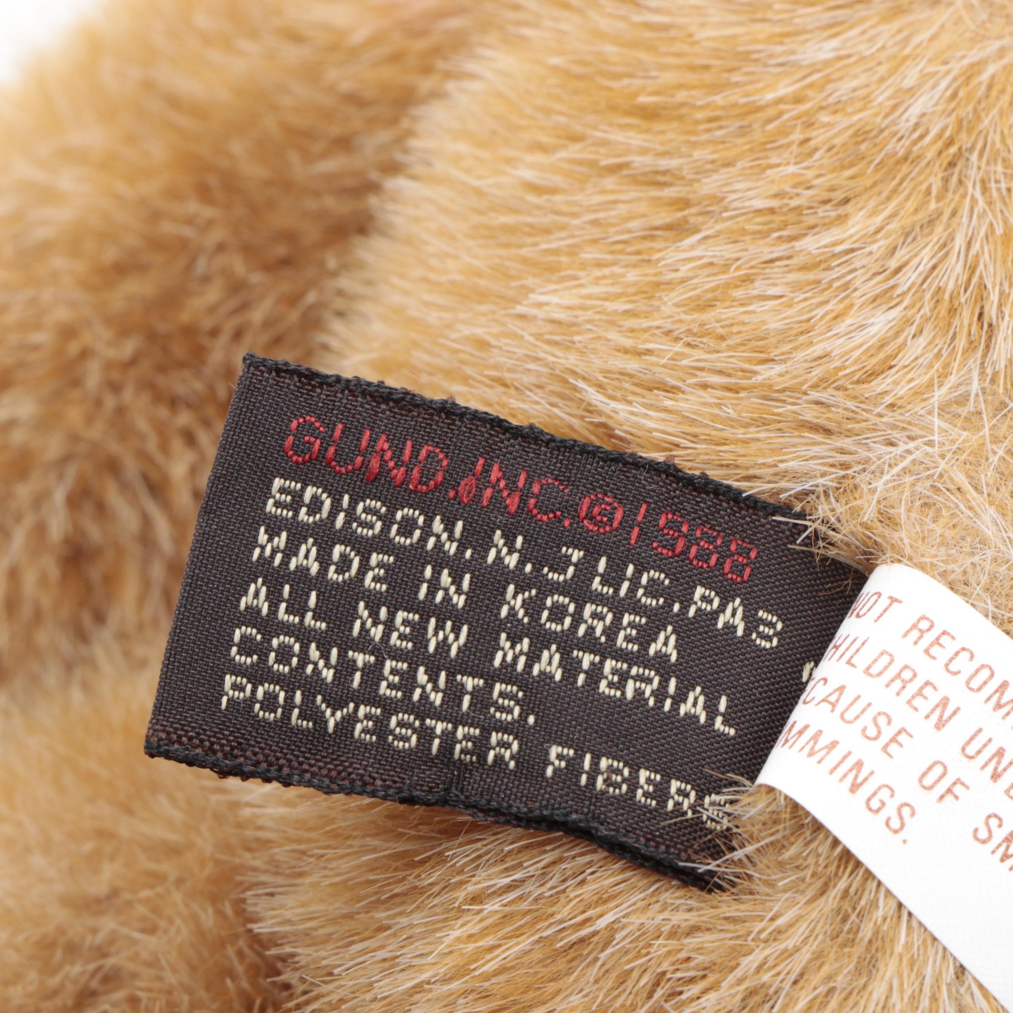 GUND Limited Edition Collector's Bears, 1980s