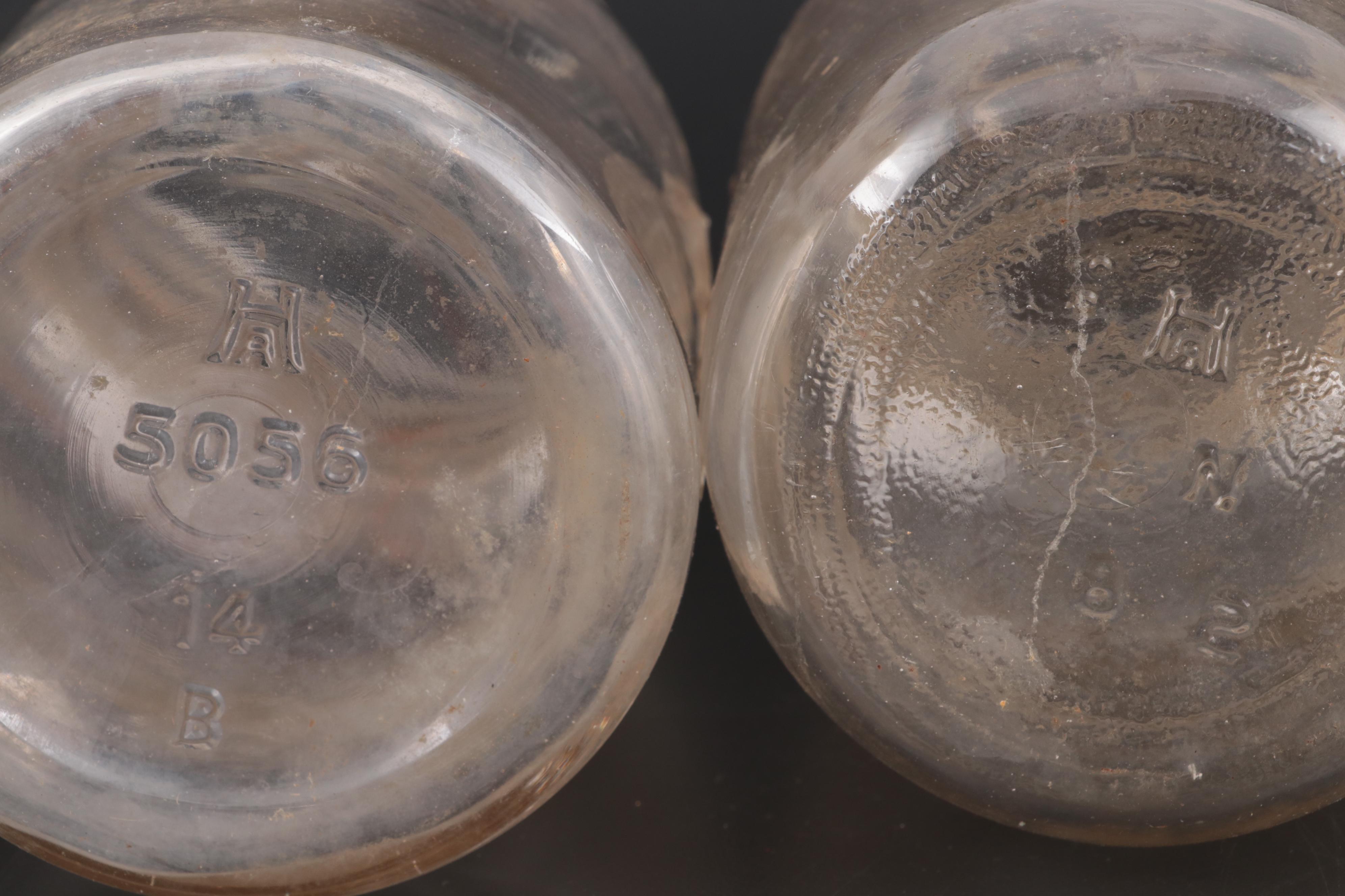 Ball "Eclipse" and "Ideal" with Atlas Clear and Aqua E-Z Seal Canning Jars