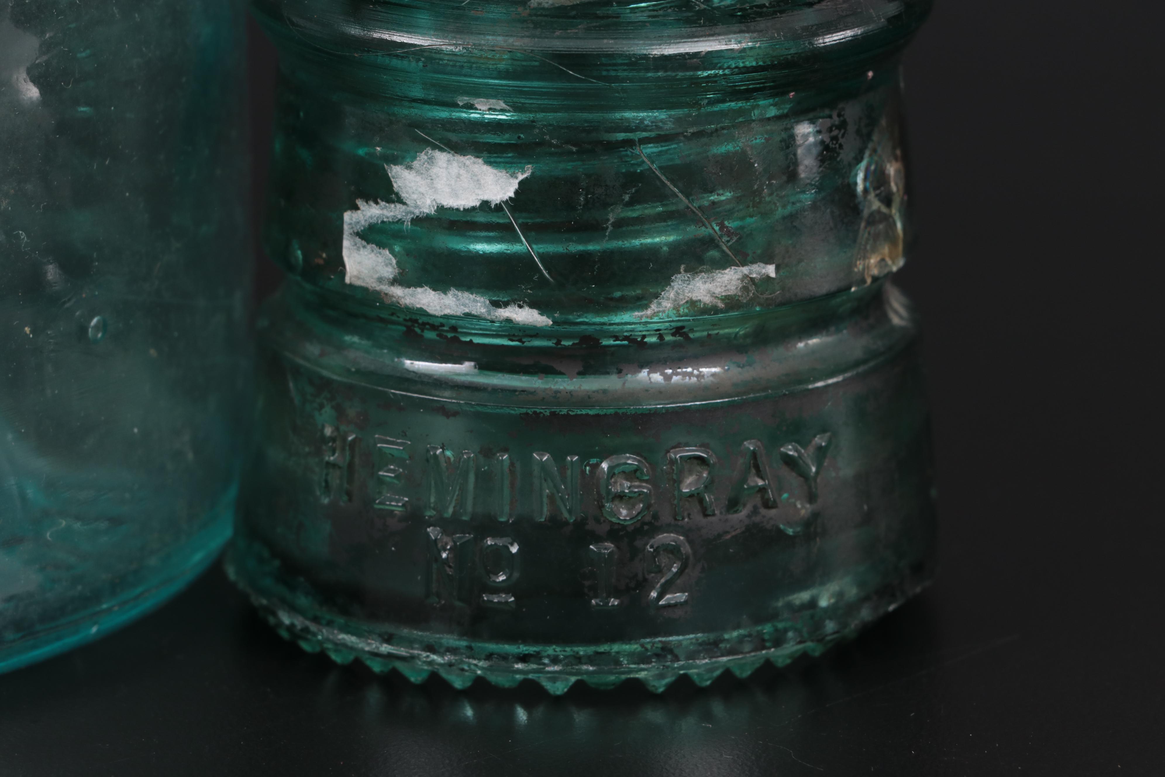 Ball "Eclipse" and "Ideal" with Atlas Clear and Aqua E-Z Seal Canning Jars