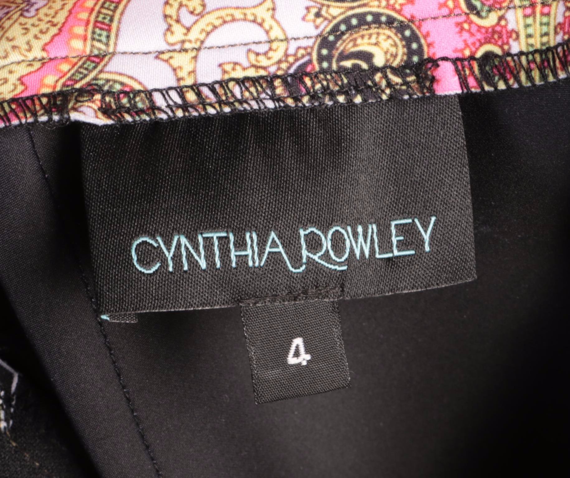 Liz Lodge and Cynthia Rowley Paisley Separates with Sommai Butterfly Buckle Belt