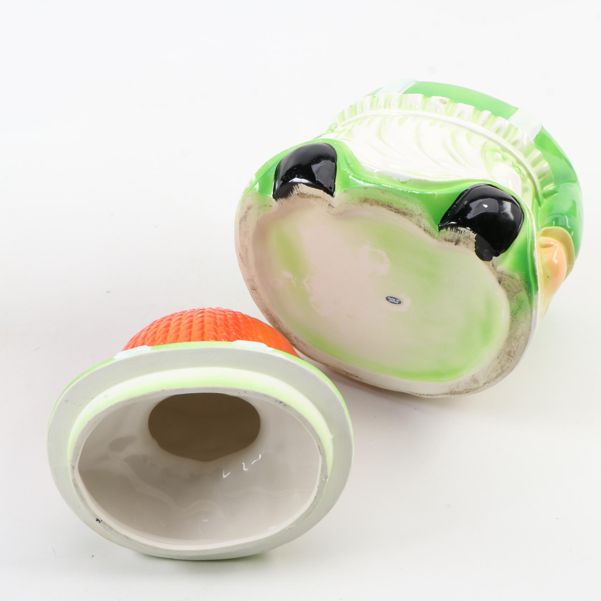 Raggedy Ann and Raggedy Andy Inspired Ceramic Cookie Jars