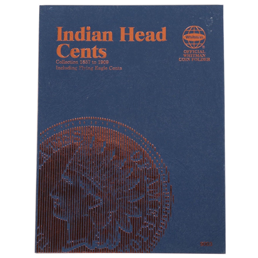 Whitman U.S. Coin Folder of Indian Head Cents, 1857 - 1909