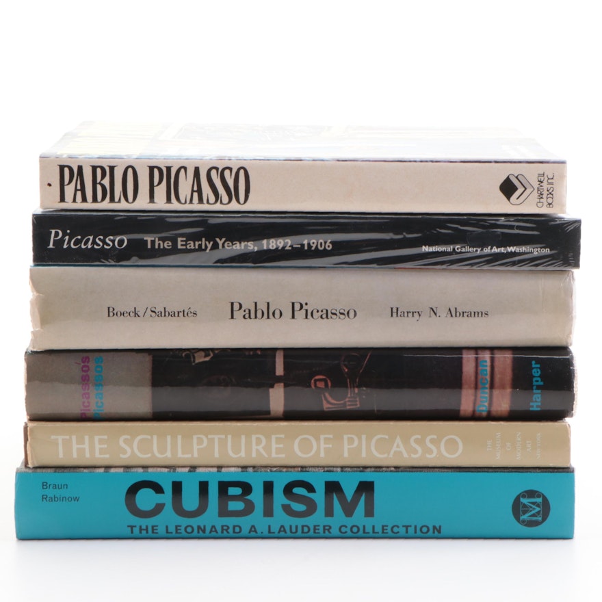 Pablo Picasso and Cubism Art Reference Books