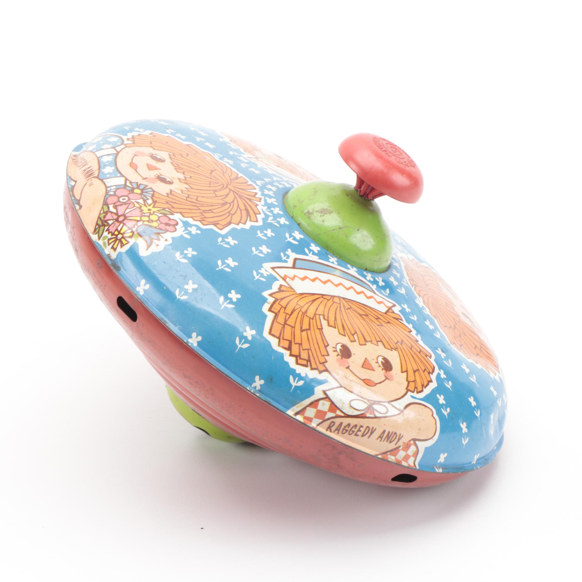 Bobbs Merrill Company, J Chein & Co. and Other Spinning Tin Tops