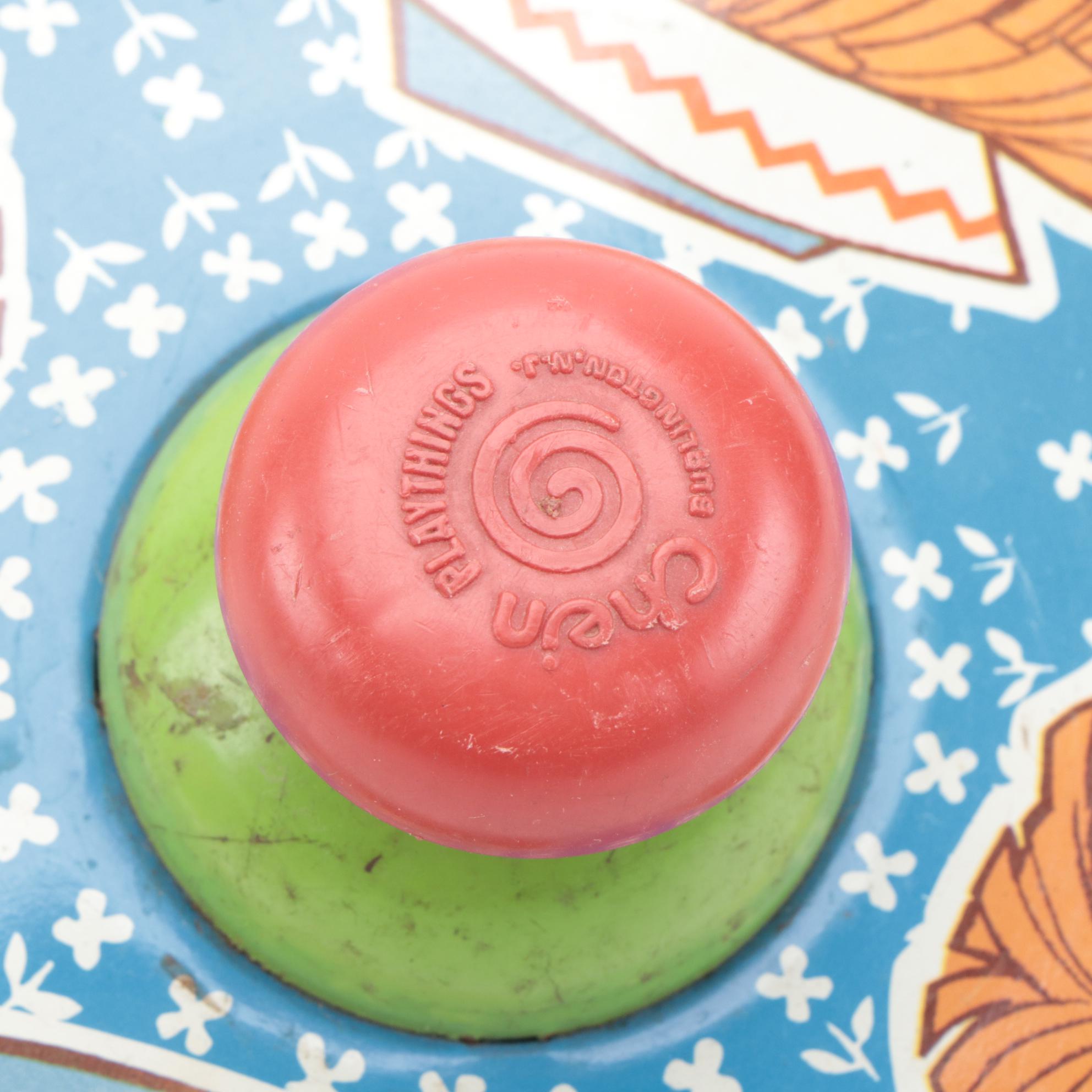 Bobbs Merrill Company, J Chein & Co. and Other Spinning Tin Tops