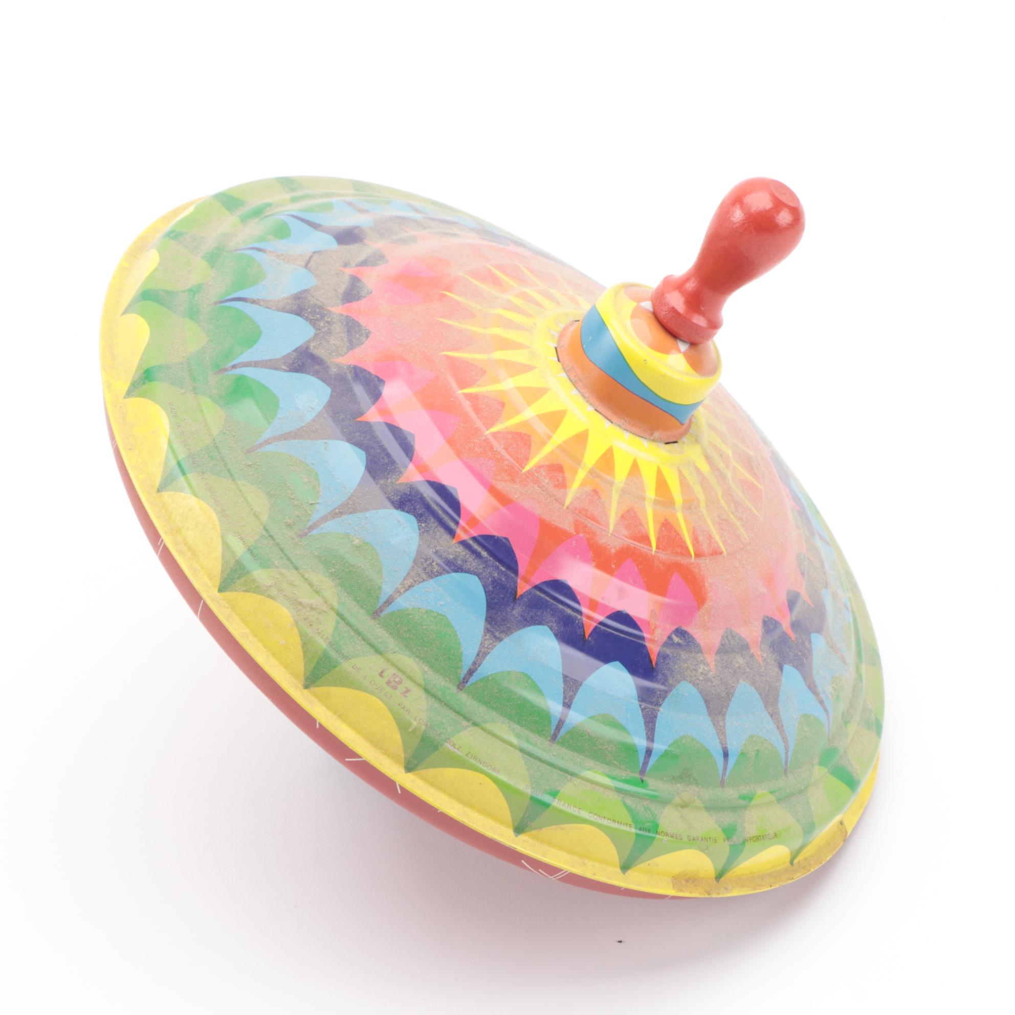 Bobbs Merrill Company, J Chein & Co. and Other Spinning Tin Tops