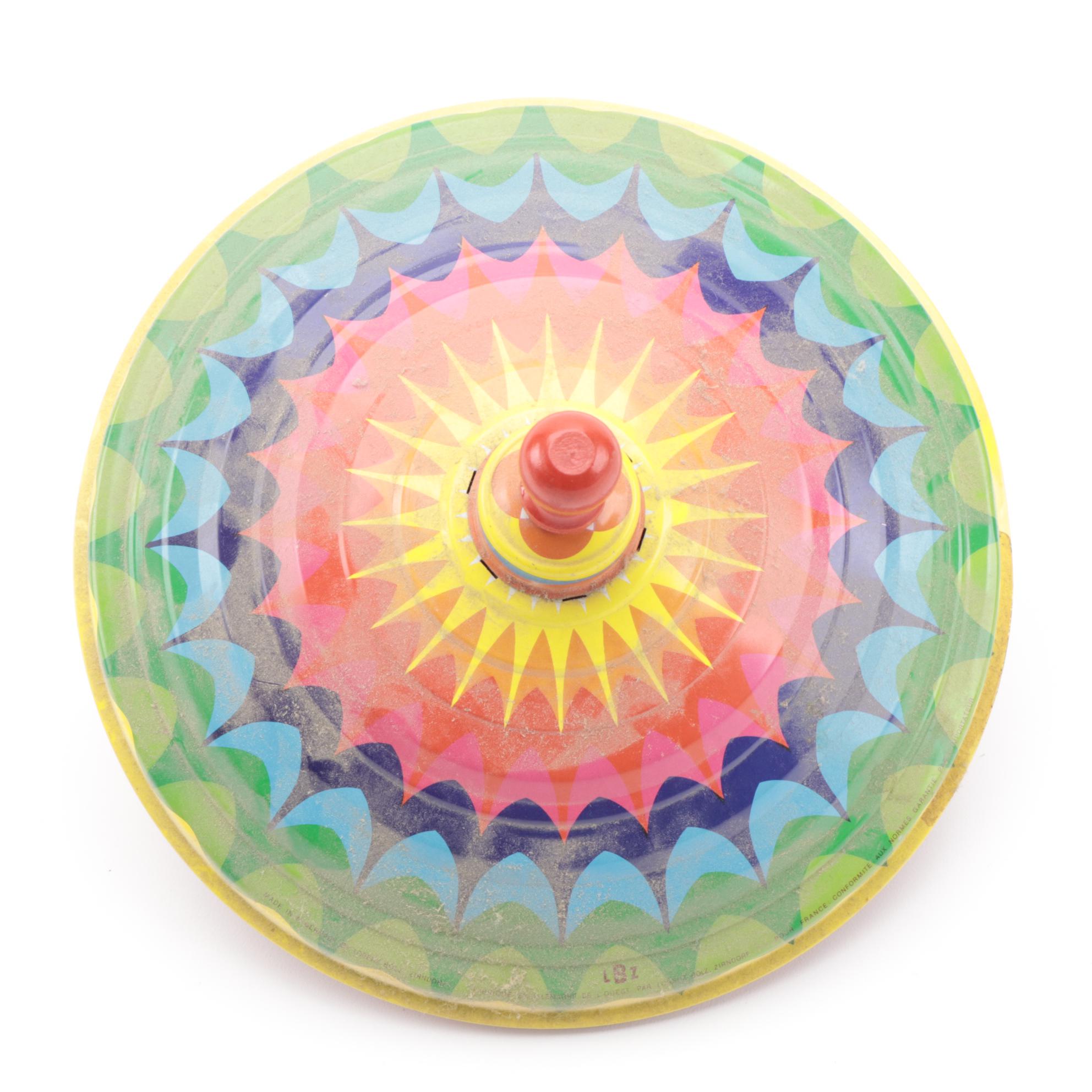 Bobbs Merrill Company, J Chein & Co. and Other Spinning Tin Tops