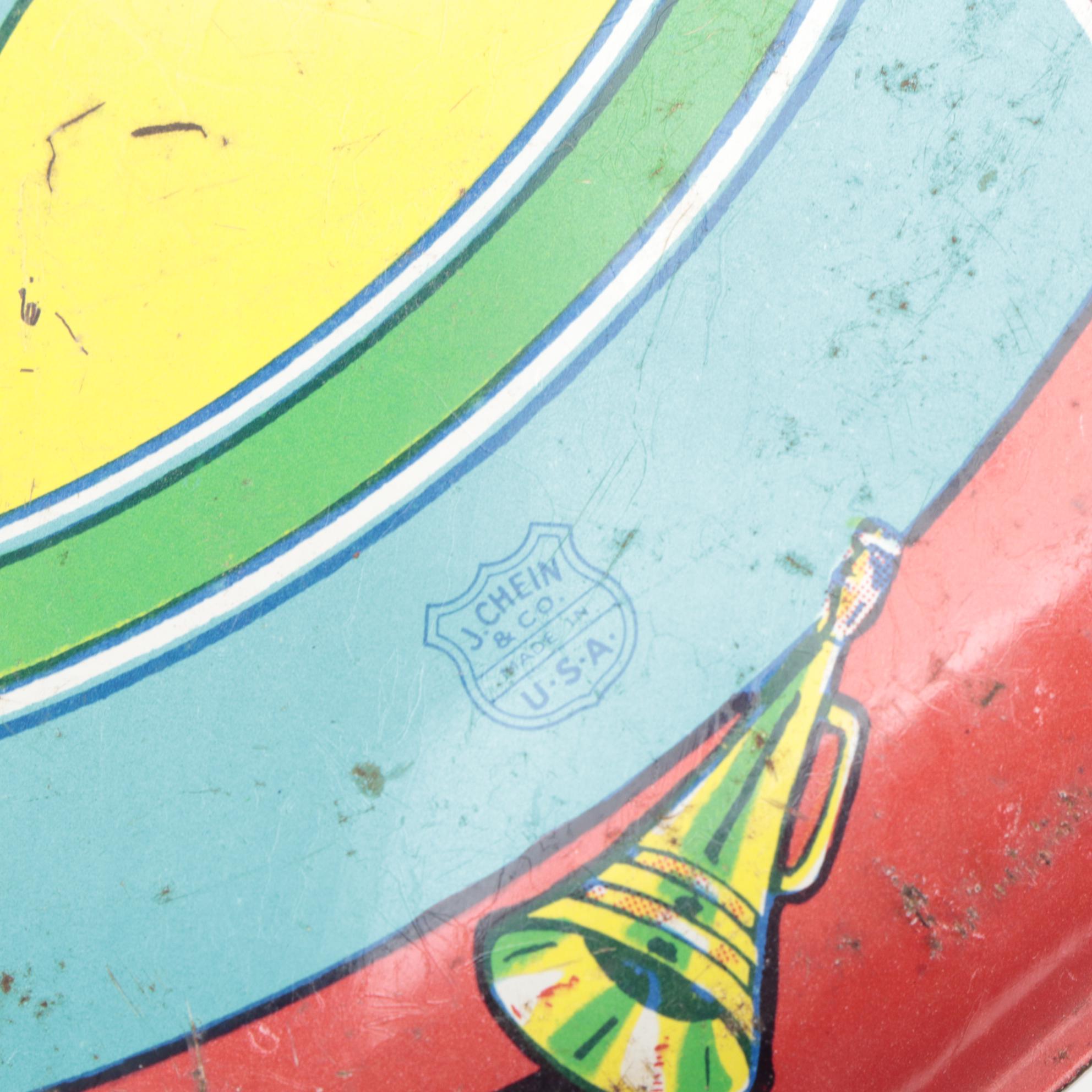 Bobbs Merrill Company, J Chein & Co. and Other Spinning Tin Tops